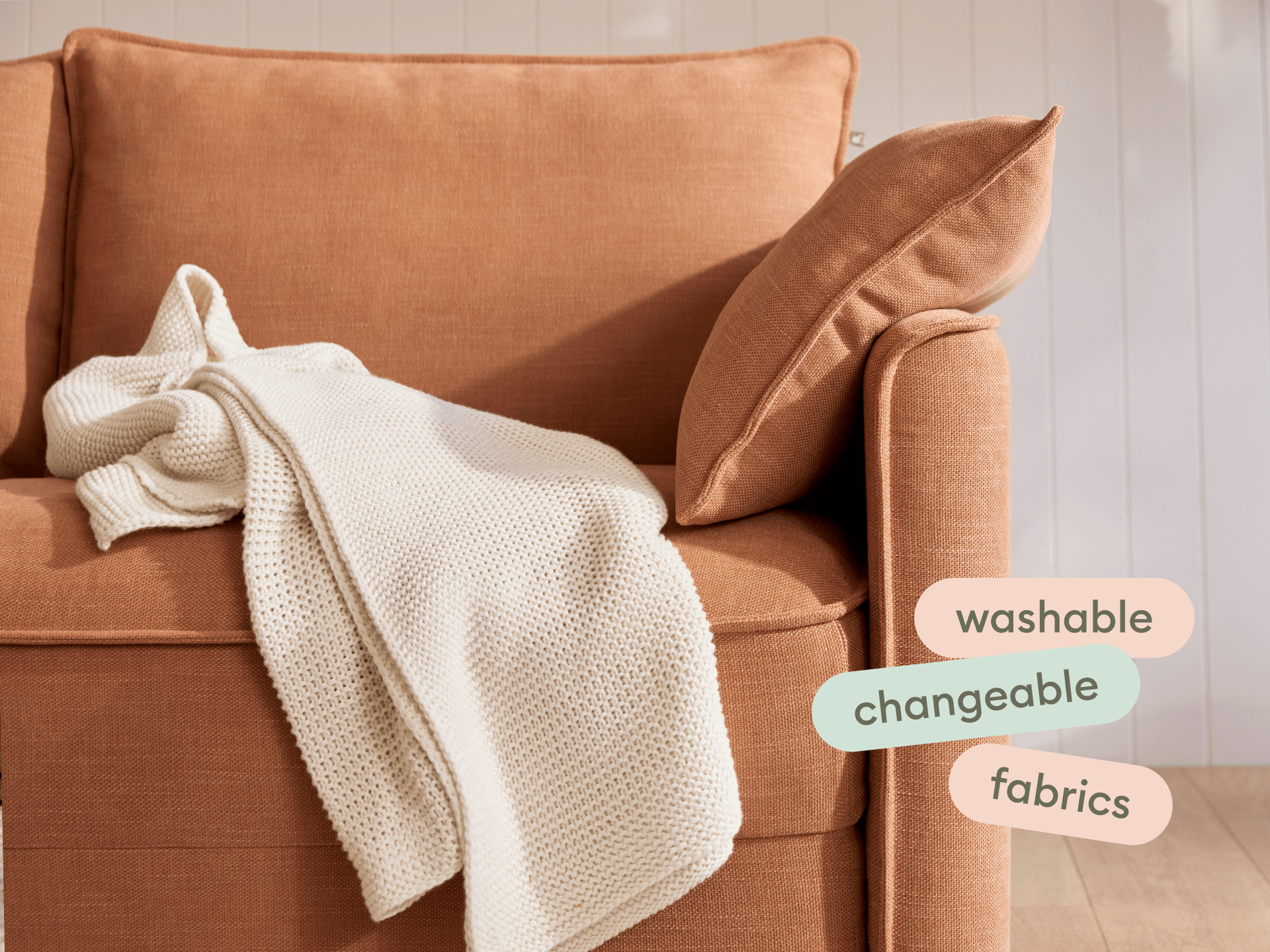 Koala Sofa Bed [4th Gen] - 3-Seater (Queen) / Cinnamon Sky