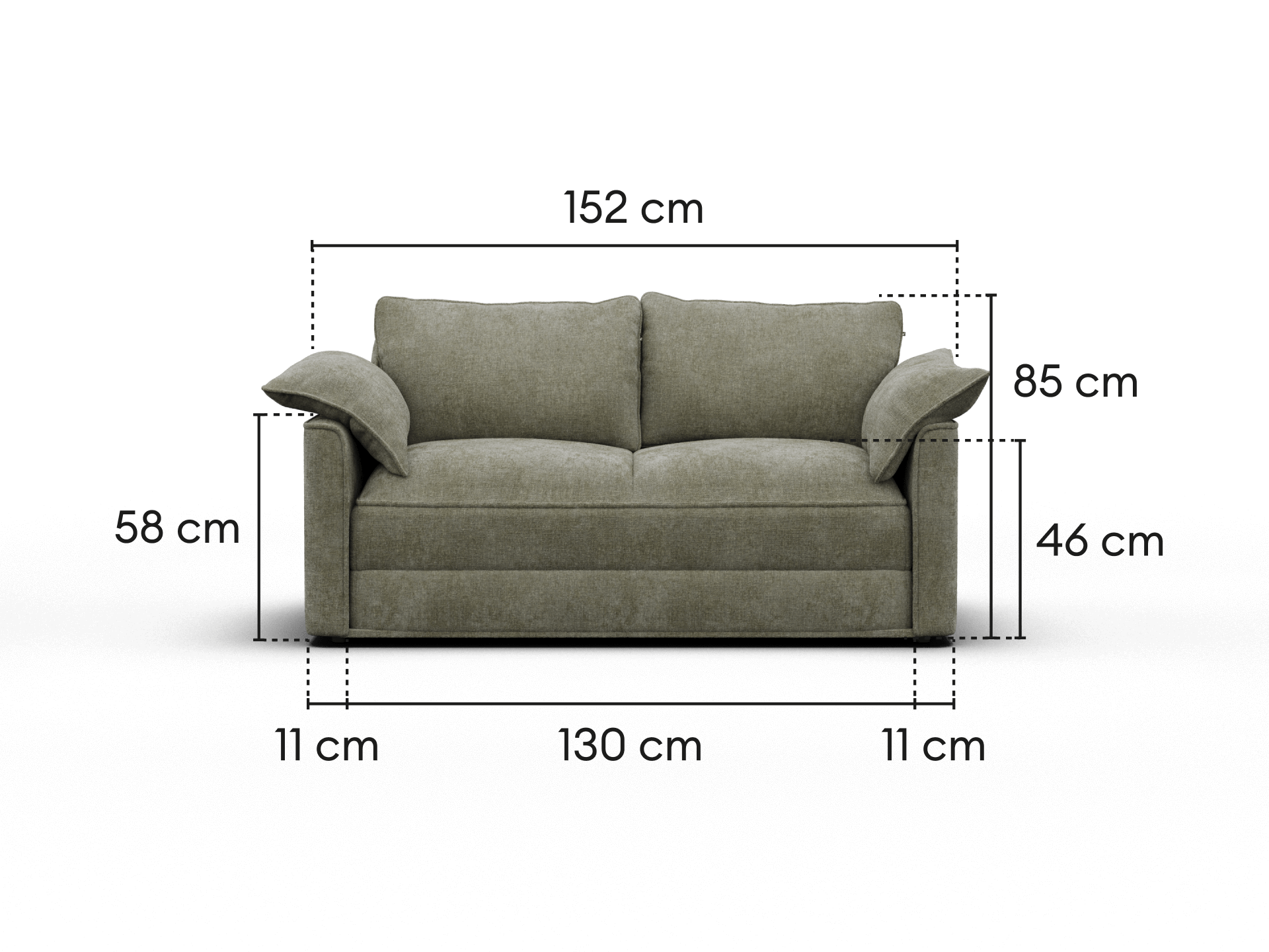 Koala Sofa Bed [4th Gen] - 2.5-Seater (Double) / Forest Dawn