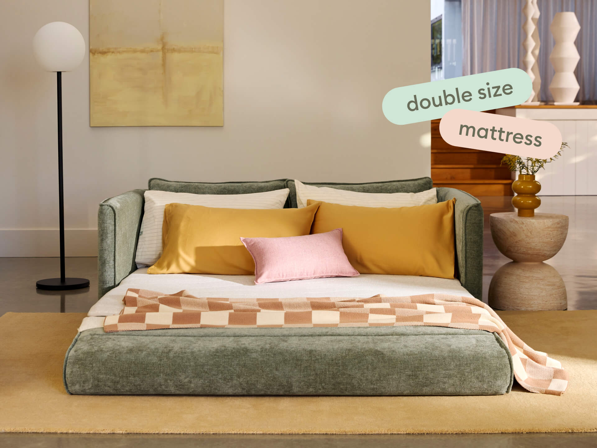 Koala Sofa Bed [4th Gen] - 2.5-Seater (Double) / Forest Dawn