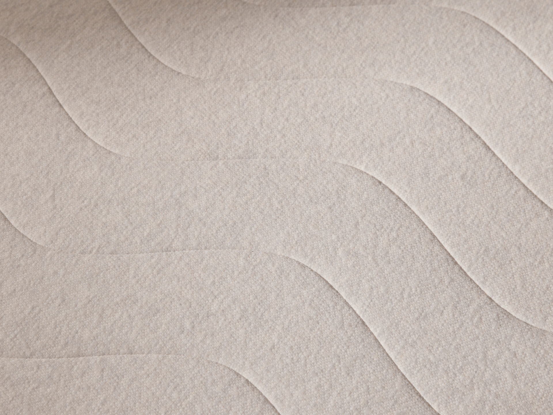 Koala Cushy Sofa Bed in sage green quilted mattress texture close-up