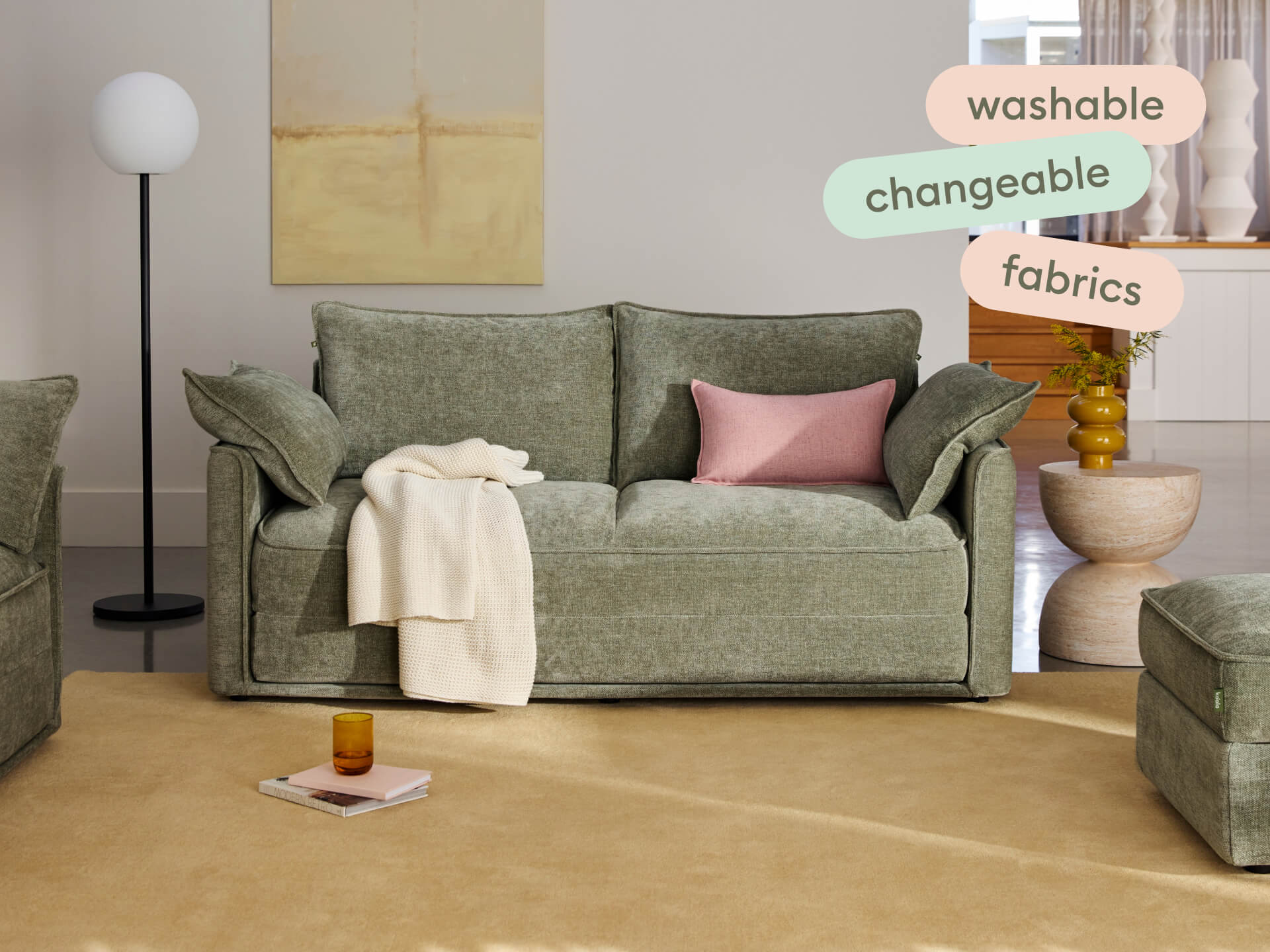 Koala Sofa Bed Covers [4th Gen] - 3-Seater (Queen) / Forest Dawn