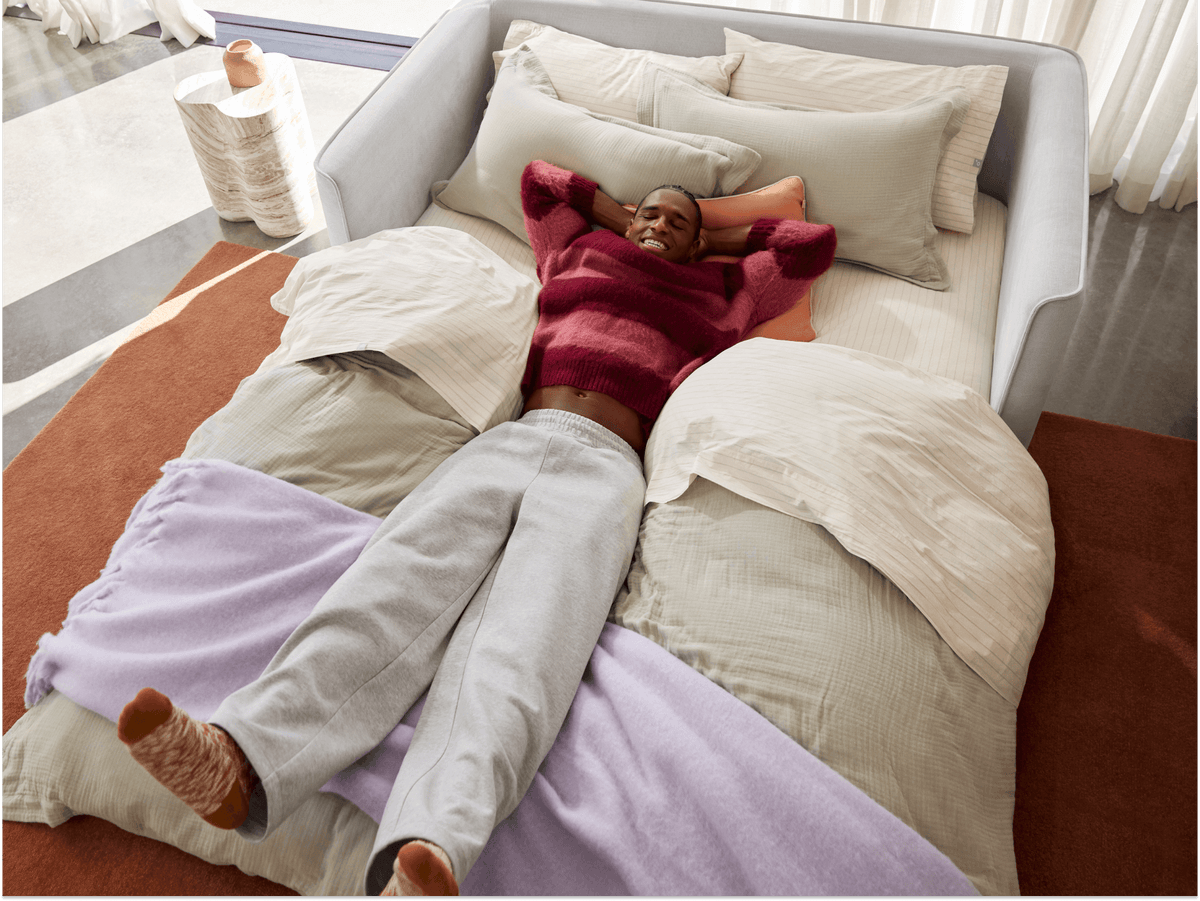 Koala Sofa Bed [4th Gen] - Morning Fog / 3.5-Seater (King)