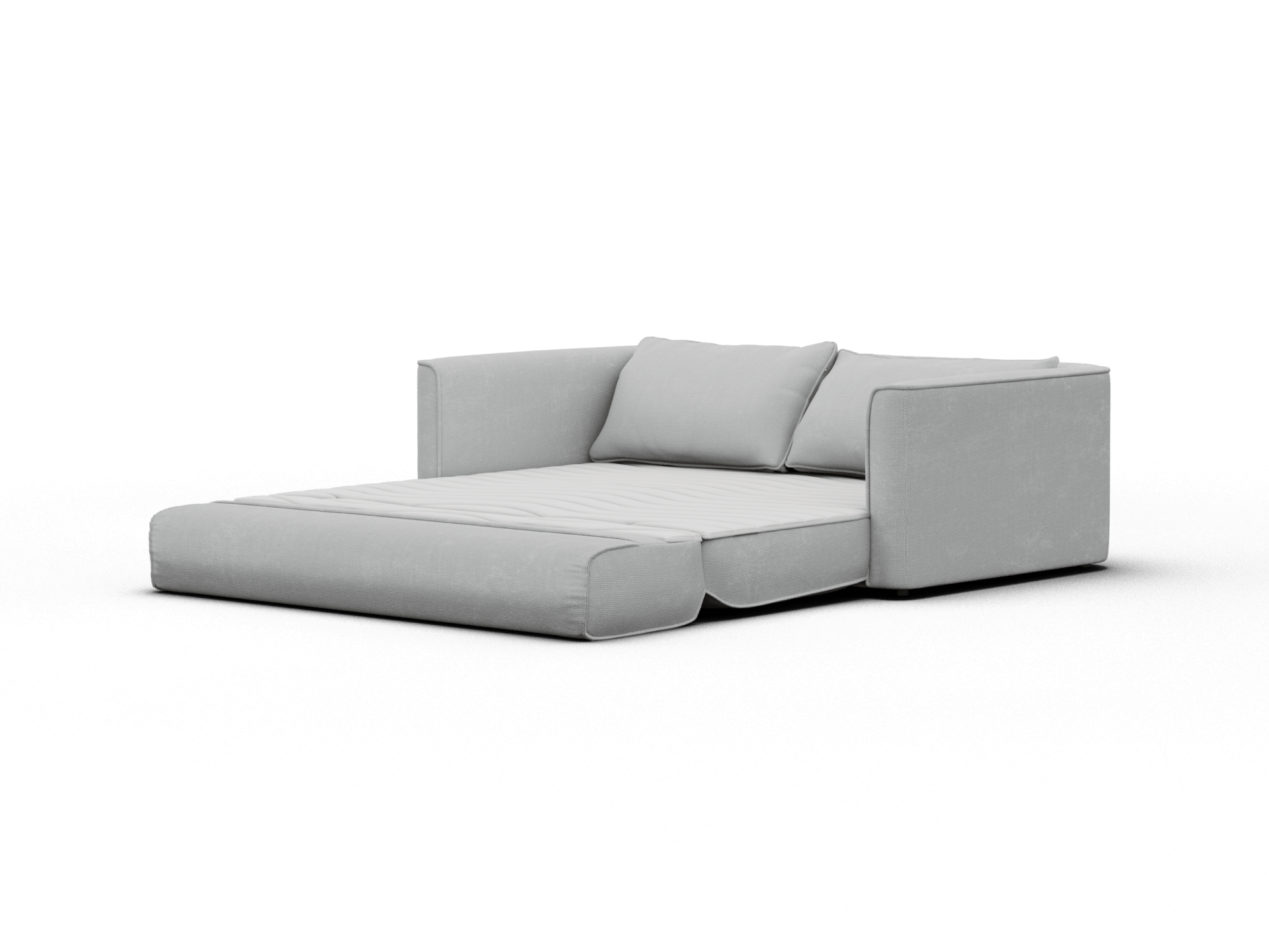 Koala Sofa Bed and Ottoman [4th Gen] Bundle - Morning Fog / 3-Seater (Queen)