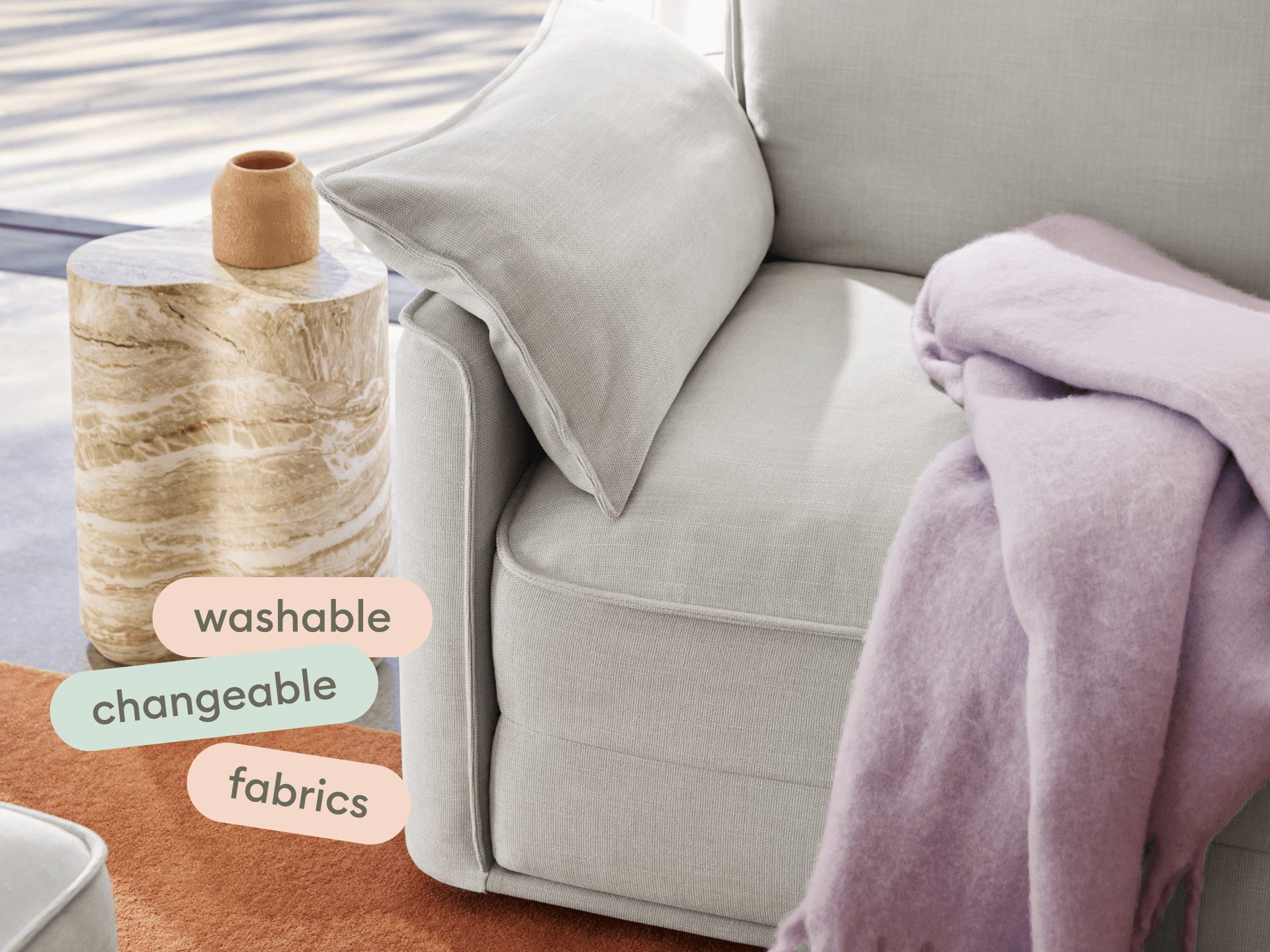 Koala Sofa Bed [4th Gen] - 3-Seater (Queen) / Morning Fog