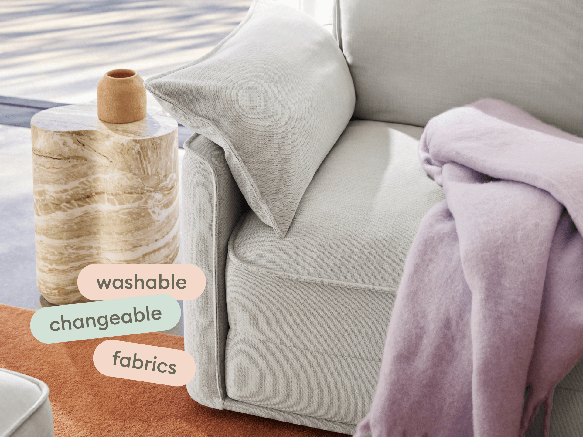 Koala Sofa Bed [4th Gen] - 1.5-Seater (Single) / Morning Fog