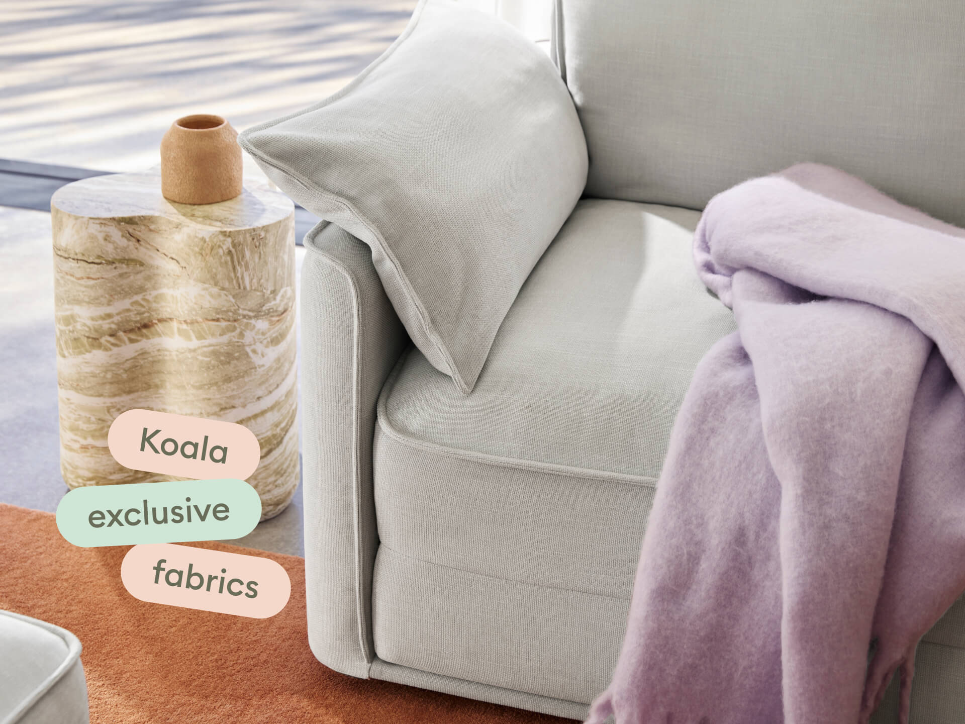 Koala Sofa Bed Covers [4th Gen] - 2.5-Seater (Double) / Morning Fog