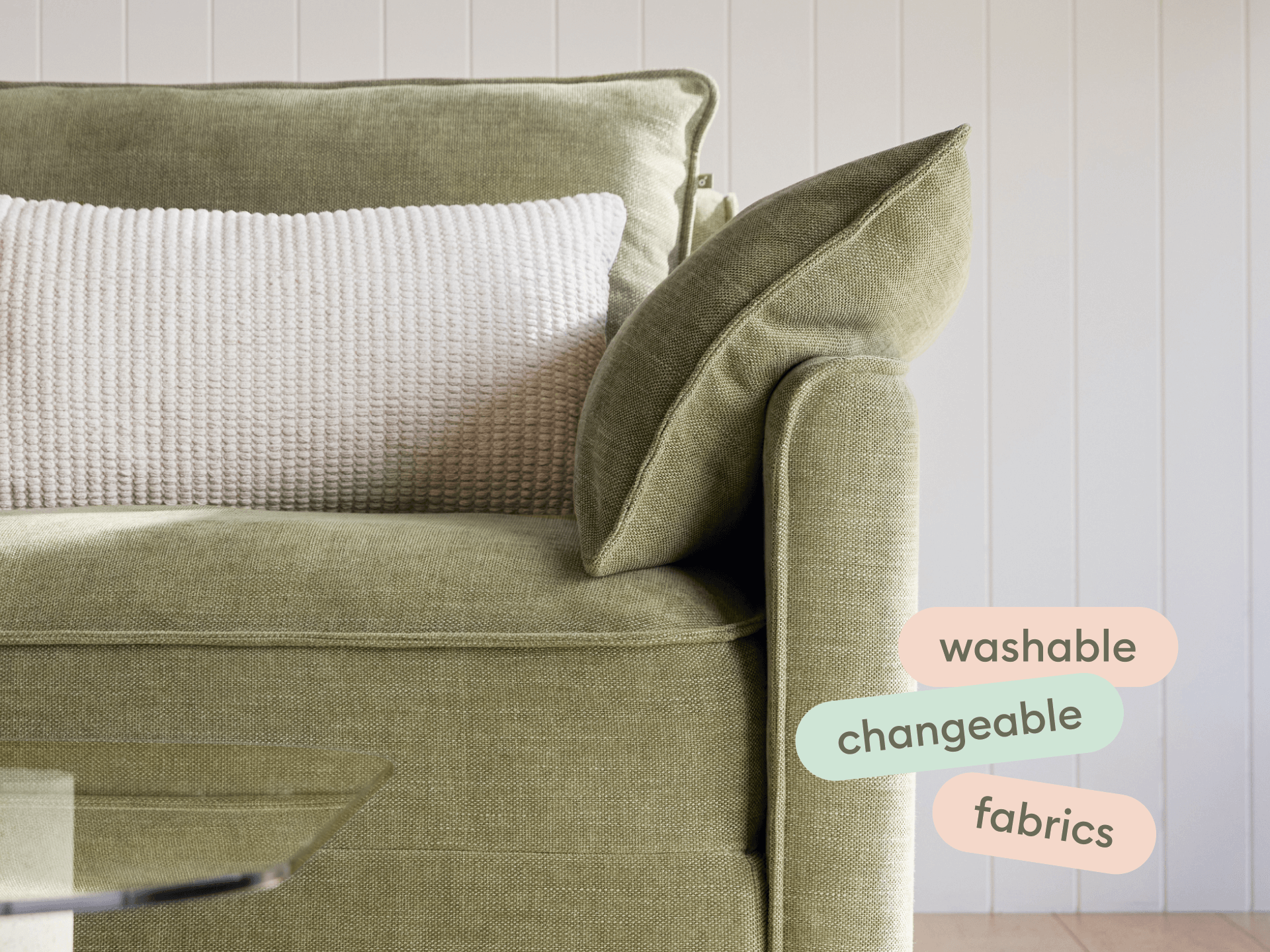 Koala Sofa Bed [4th Gen] - 1.5-Seater (Single) / Olive Butter