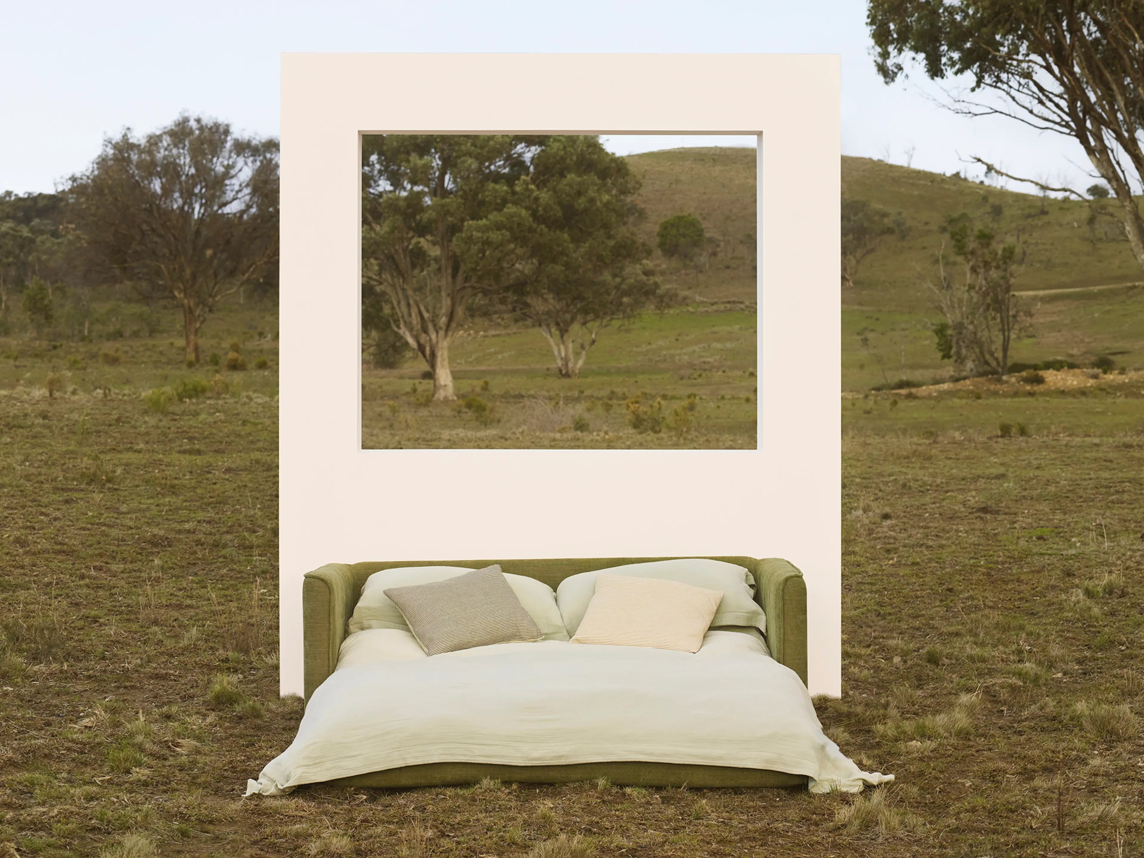 Koala Sofa Bed [4th Gen] - Australia 01 (Pantone) / Removable cover / 2.5-Seater (Double)