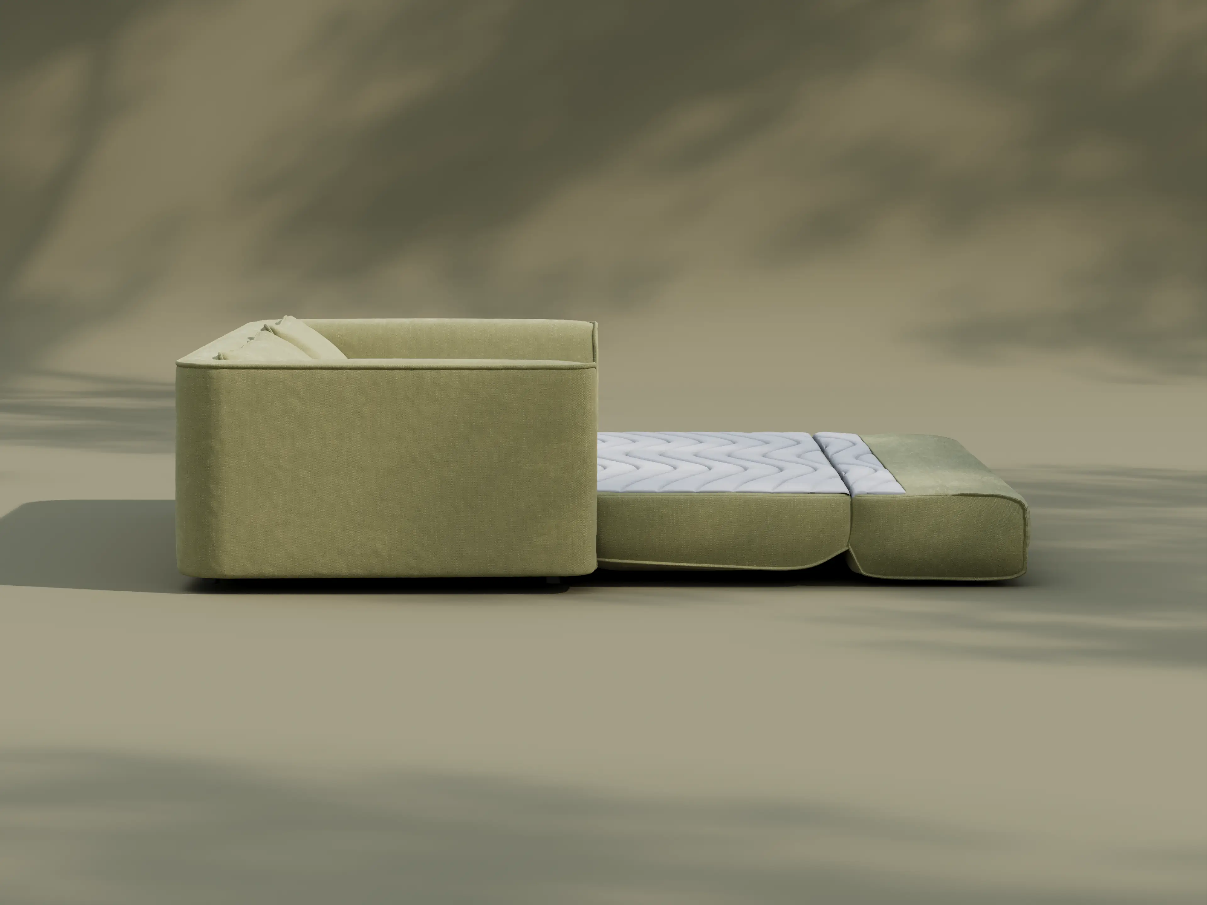 Koala Sofa Bed [4th Gen] - Australia 01 (Pantone) / Removable cover / 3.5-Seater (King)