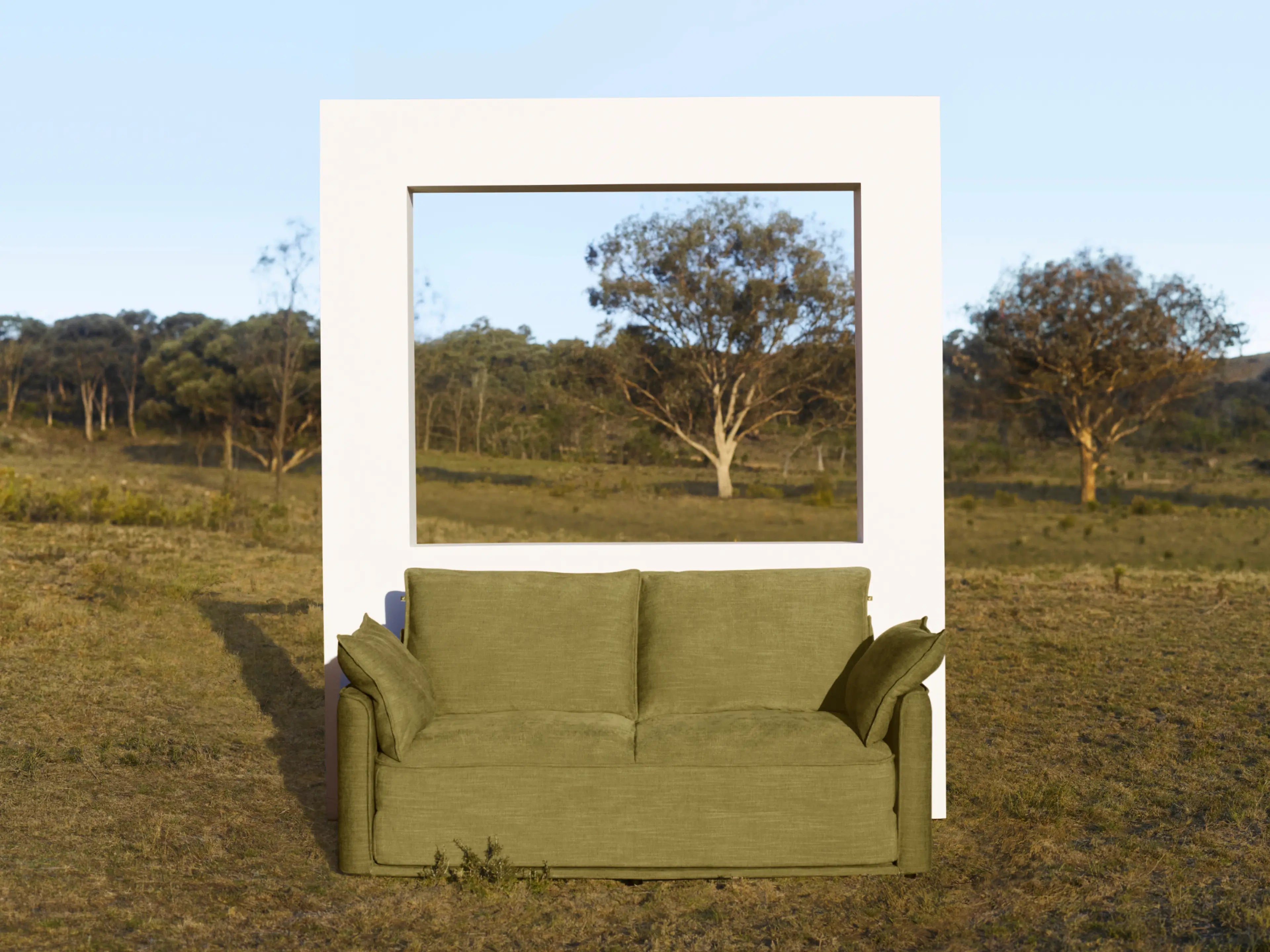Koala Sofa Bed [4th Gen] - Australia 01 (Pantone) / Removable cover / 3.5-Seater (King)