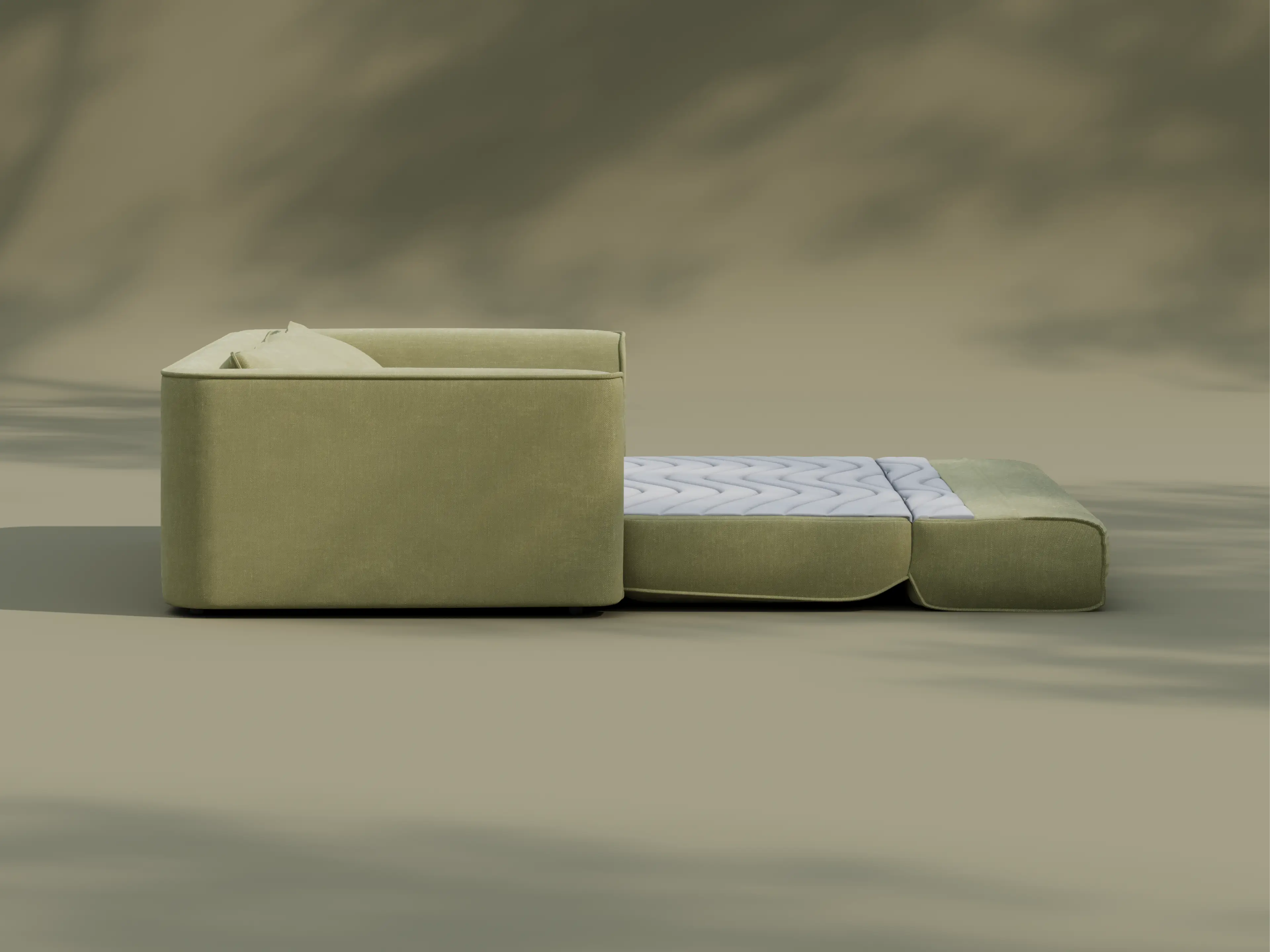 Koala Sofa Bed [4th Gen] - Australia 01 (Pantone) / Removable cover / 3-Seater (Queen)