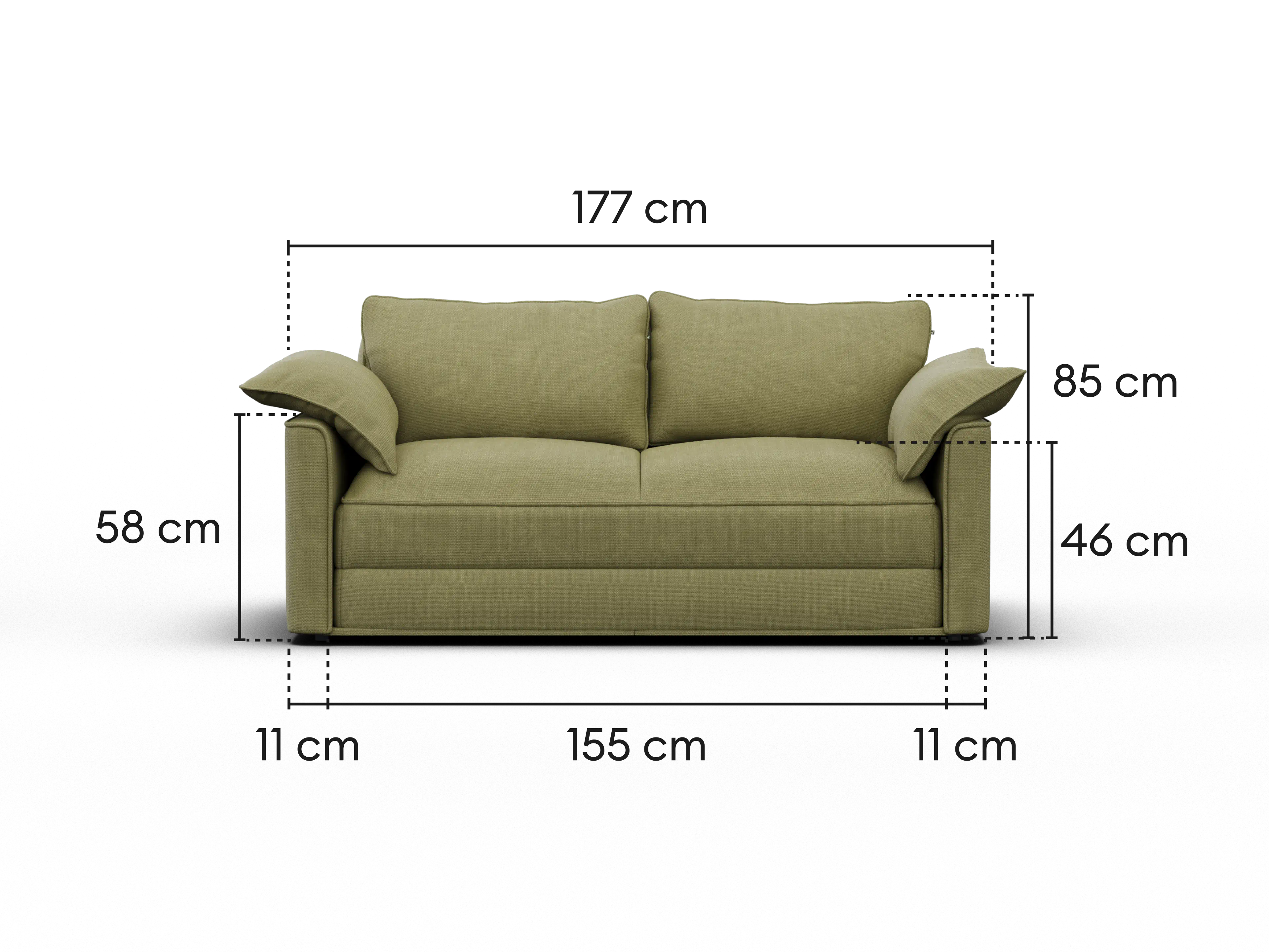 Koala Sofa Bed [4th Gen] - Australia 01 (Pantone) / 3-Seater (Queen)