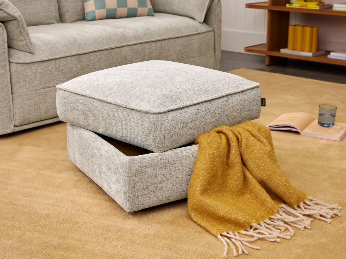 Koala Sofa Bed Ottoman [4th Gen] - Silver Sand