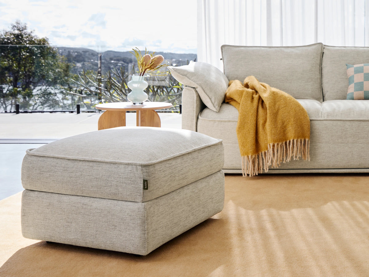 Koala Sofa Bed Ottoman [4th Gen] - Silver Sand