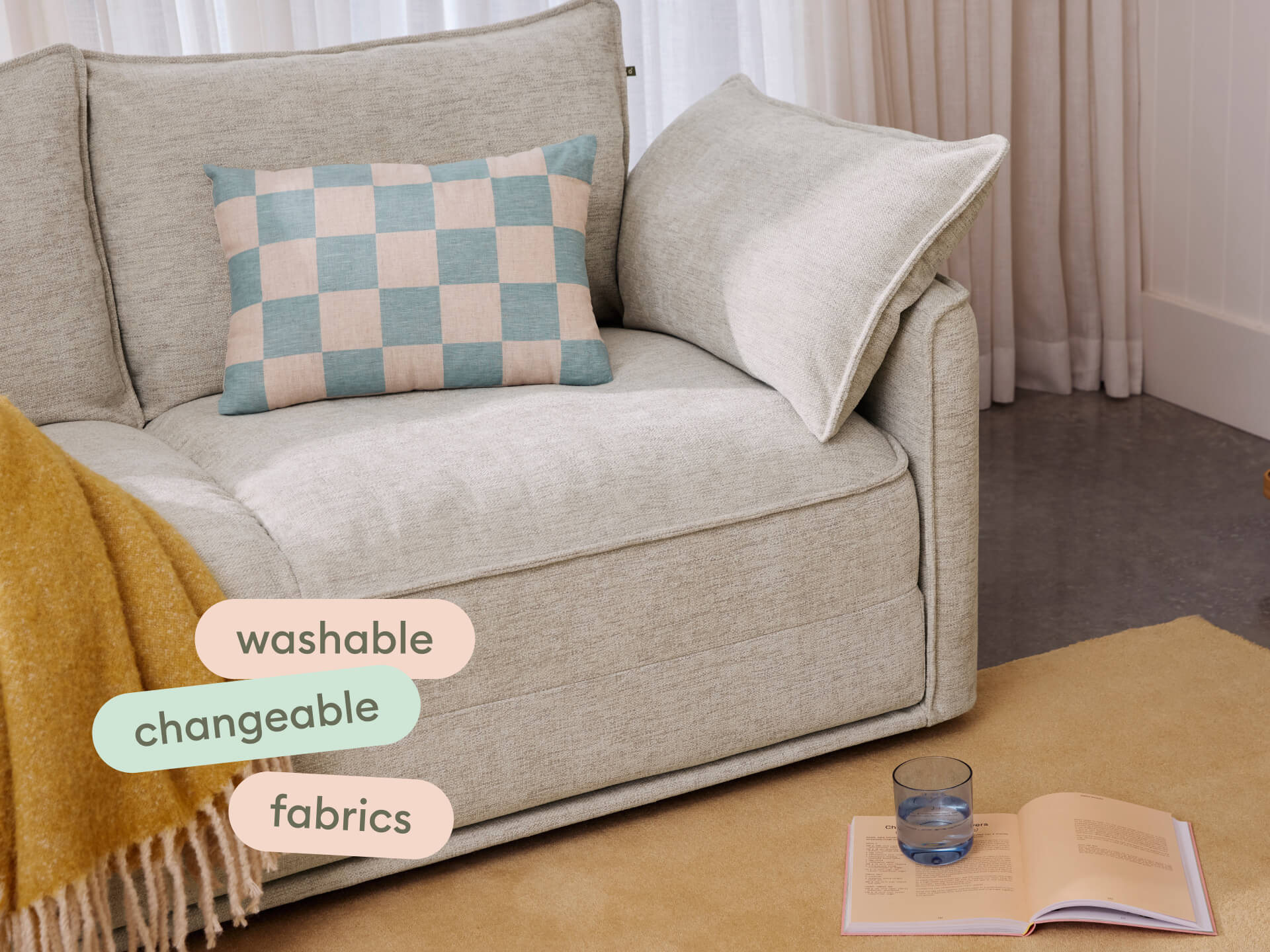 Koala Sofa Bed [4th Gen] - 3-Seater (Queen) / Silver Sand