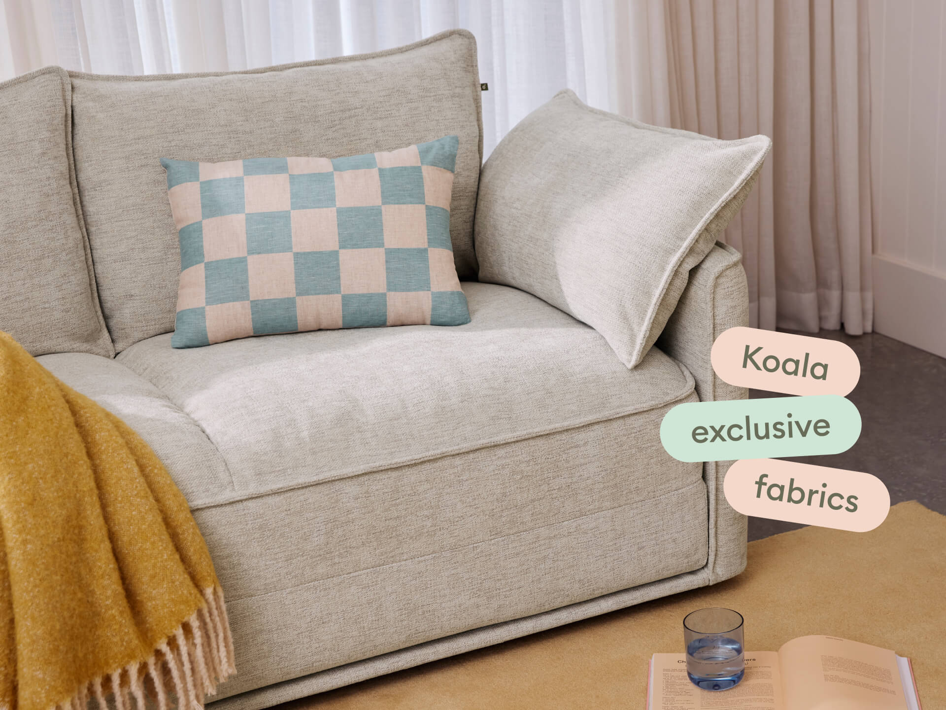 Koala Sofa Bed Covers [4th Gen] - 3-Seater (Queen) / Silver Sand