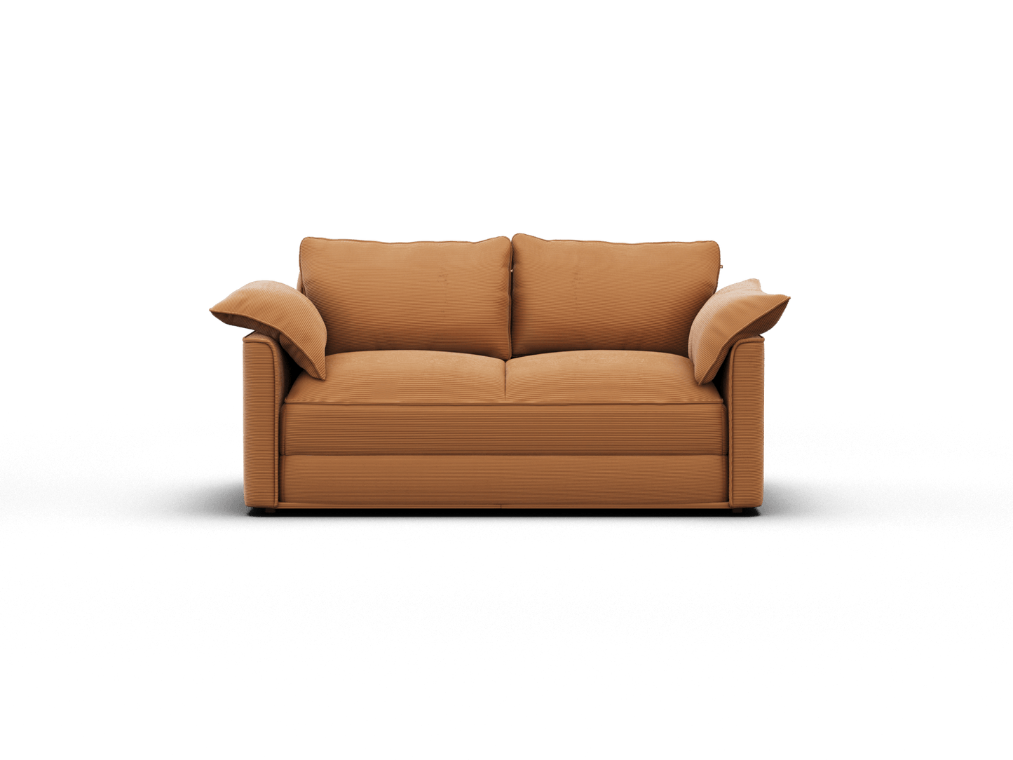 Koala Sofa Bed Double in terracotta corduroy product image