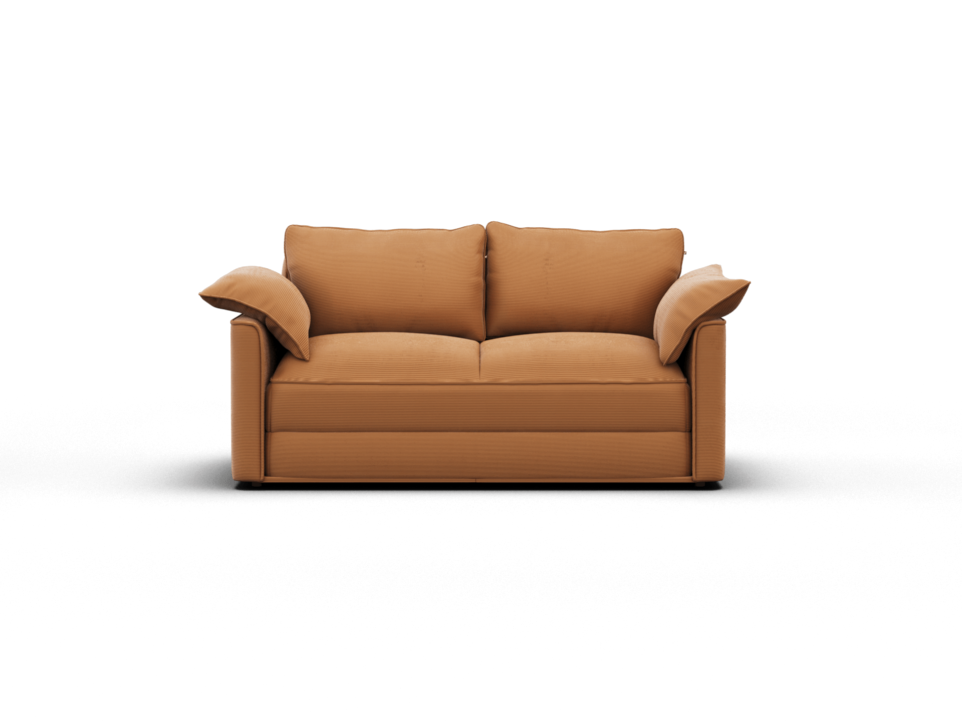 Koala Sofa Bed Double in terracotta corduroy product image