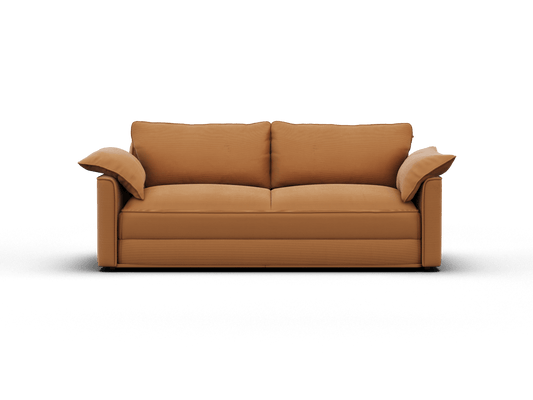 Koala Sofa Bed King in terracotta corduroy product image