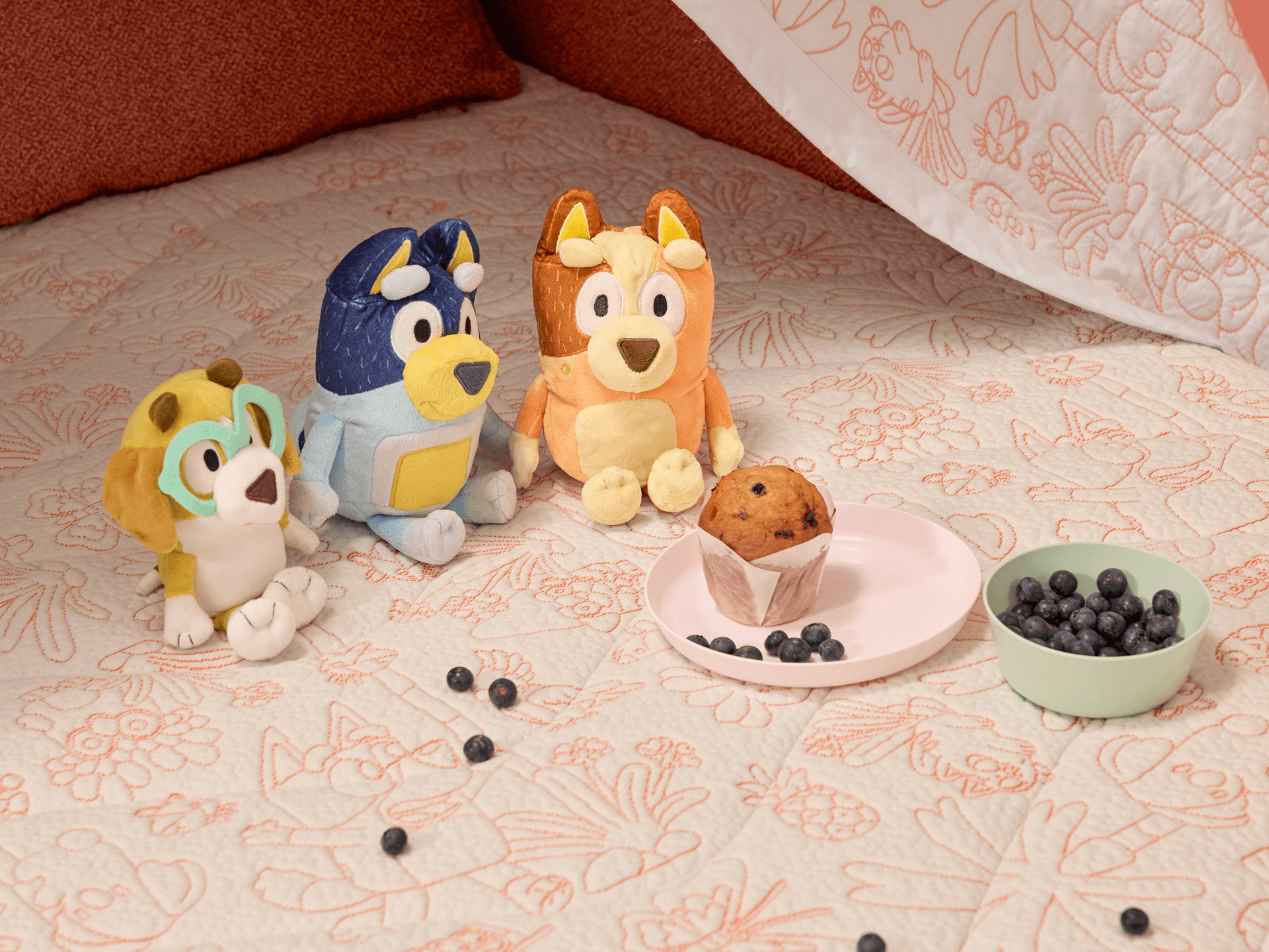 Koala x Bluey Playtime Sofa Bed - 2.5-Seater (Double) / Kookaburra
