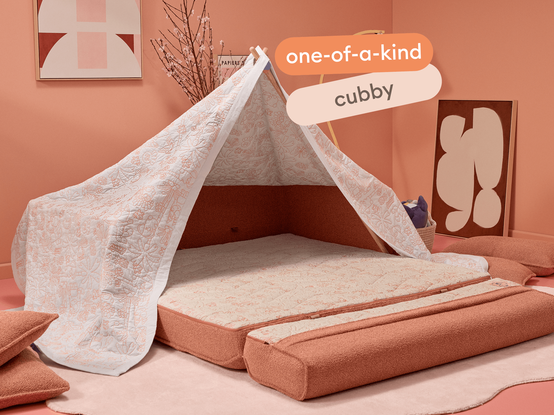 Koala x Bluey Playtime Sofa Bed - 2.5-Seater (Double) / Kookaburra