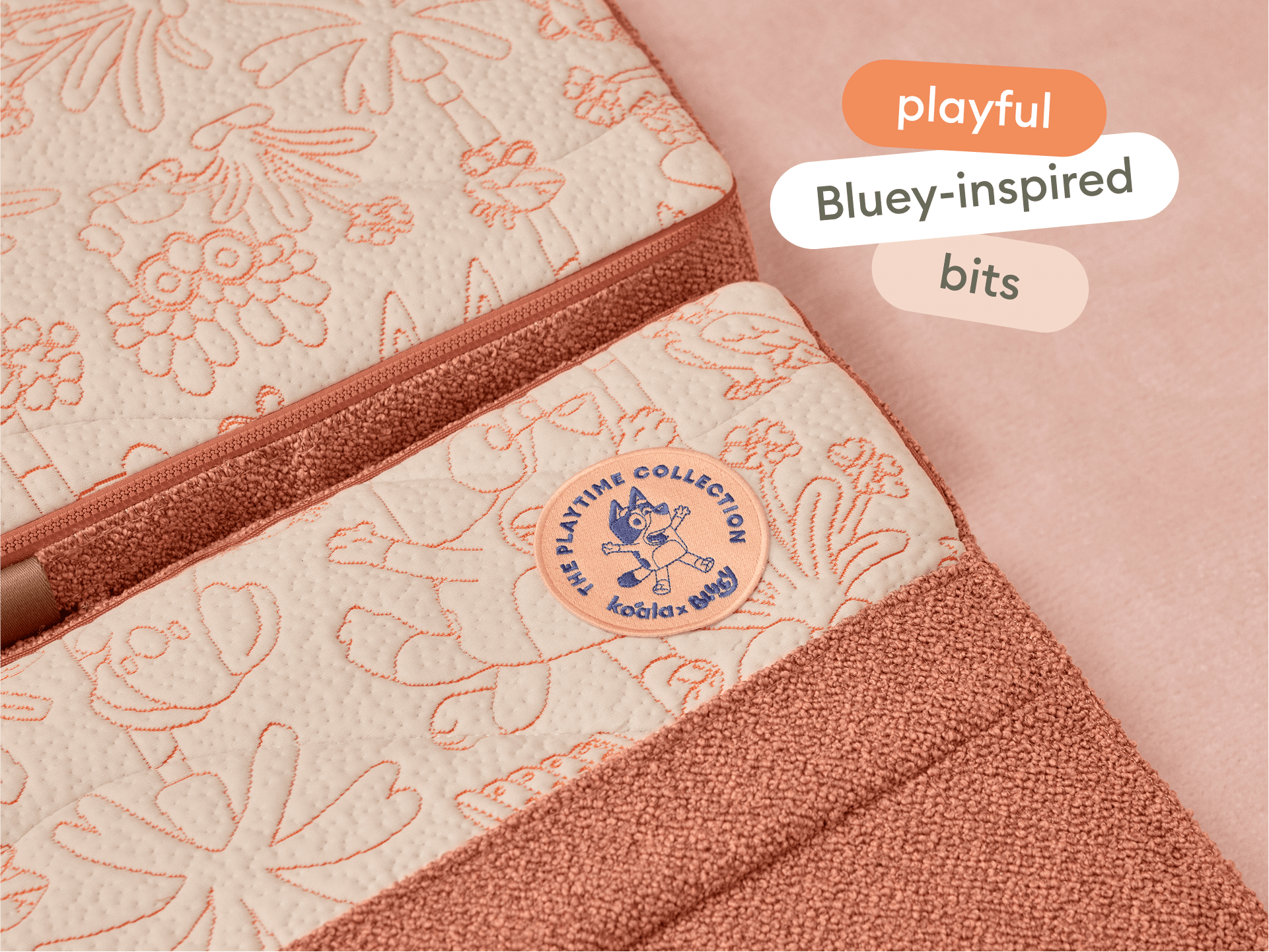 Koala x Bluey Playtime Sofa Bed - 3-Seater (Queen) / Kookaburra