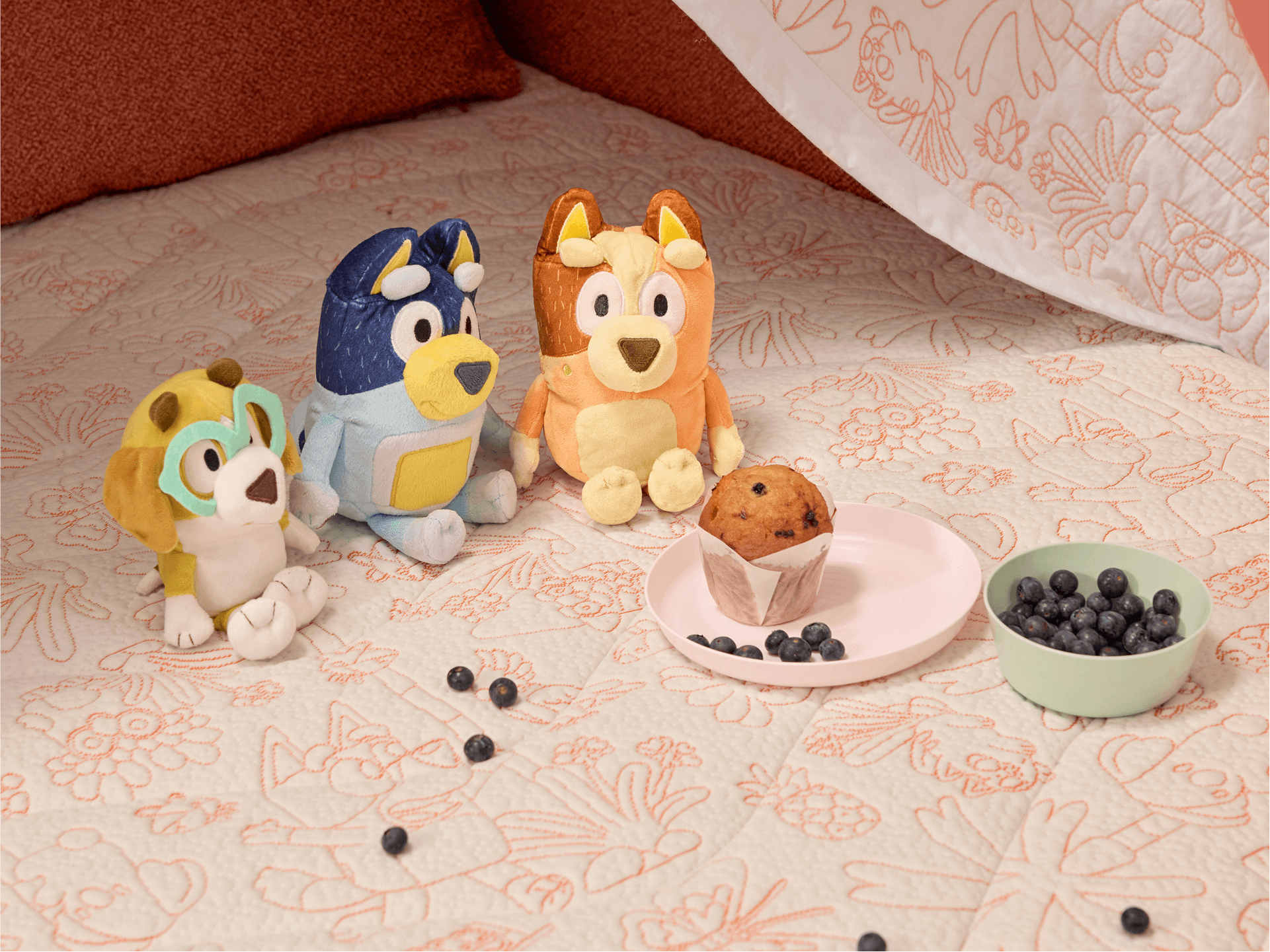 Koala x Bluey Playtime Sofa Bed - 3-Seater (Queen) / Kookaburra