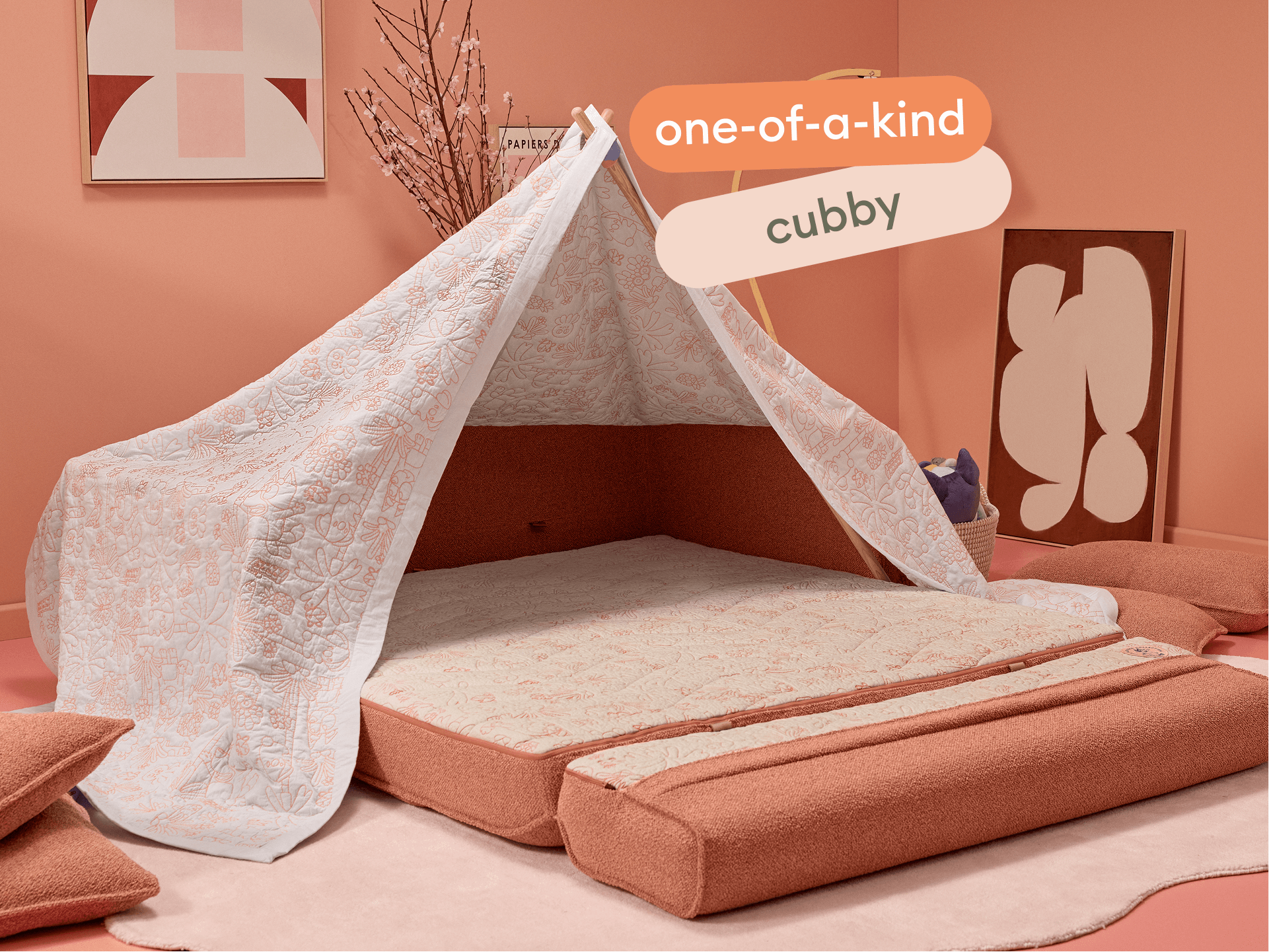 Koala x Bluey Playtime Sofa Bed - 3-Seater (Queen) / Kookaburra