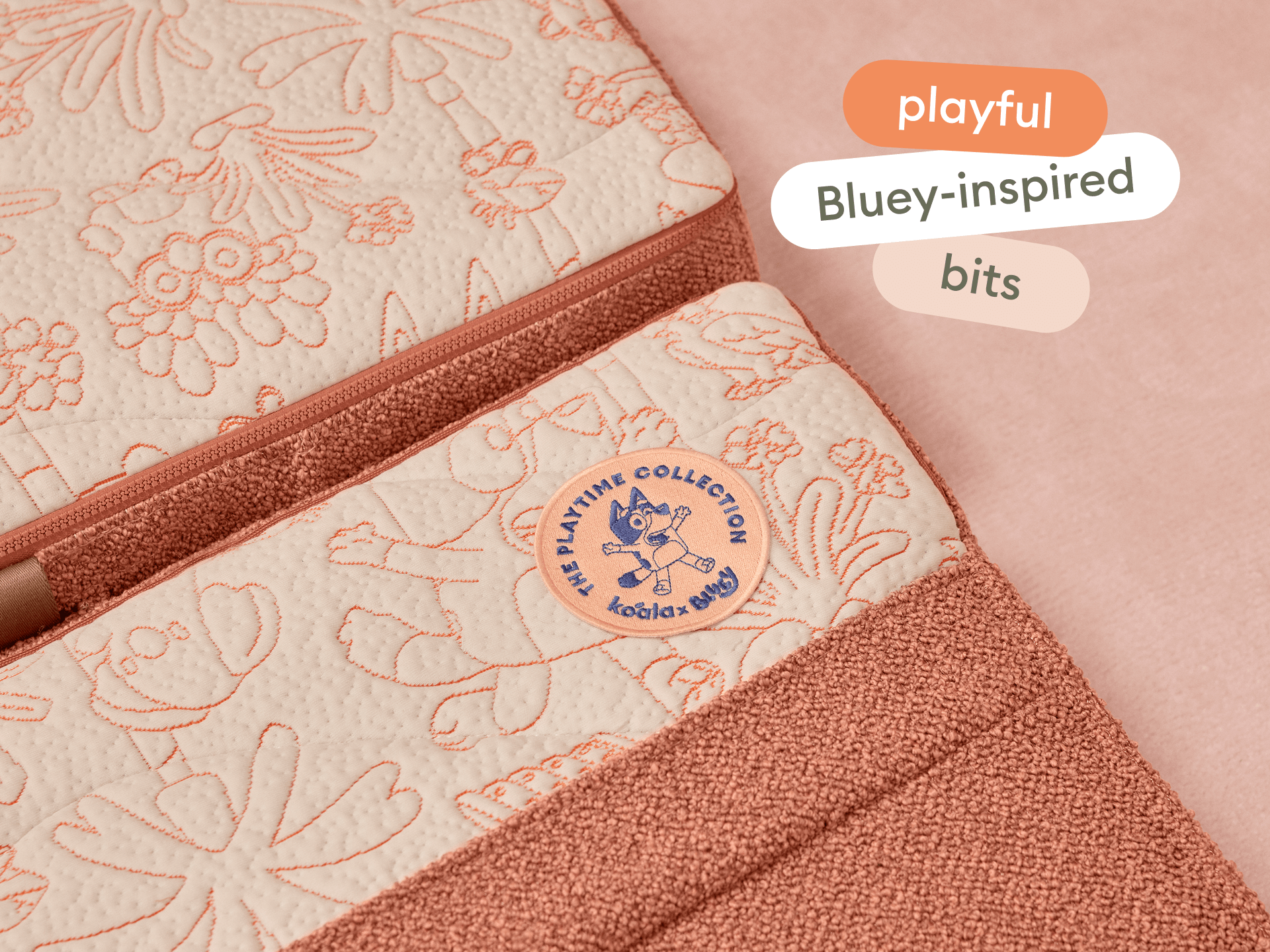 Koala x Bluey Playtime Sofa Bed - 1.5-Seater (Single) / Kookaburra