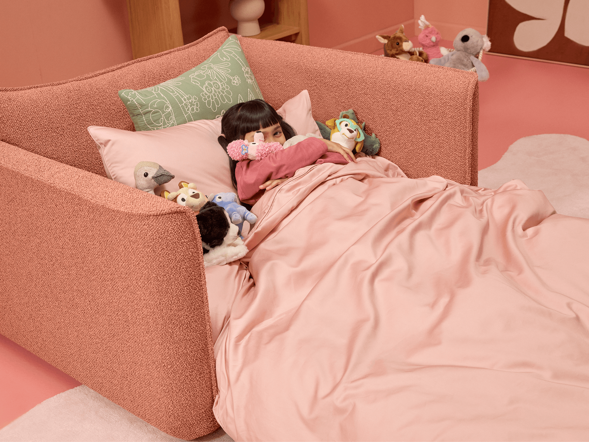 Koala x Bluey Playtime Sofa Bed - 1.5-Seater (Single) / Kookaburra