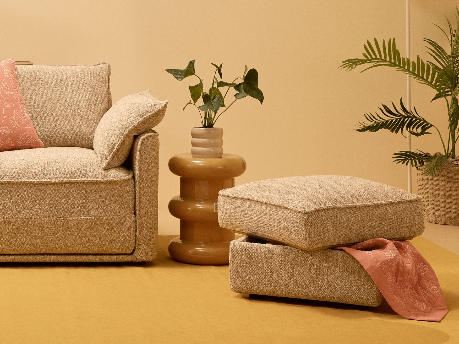 Koala x Bluey Playtime Ottoman - Potoroo