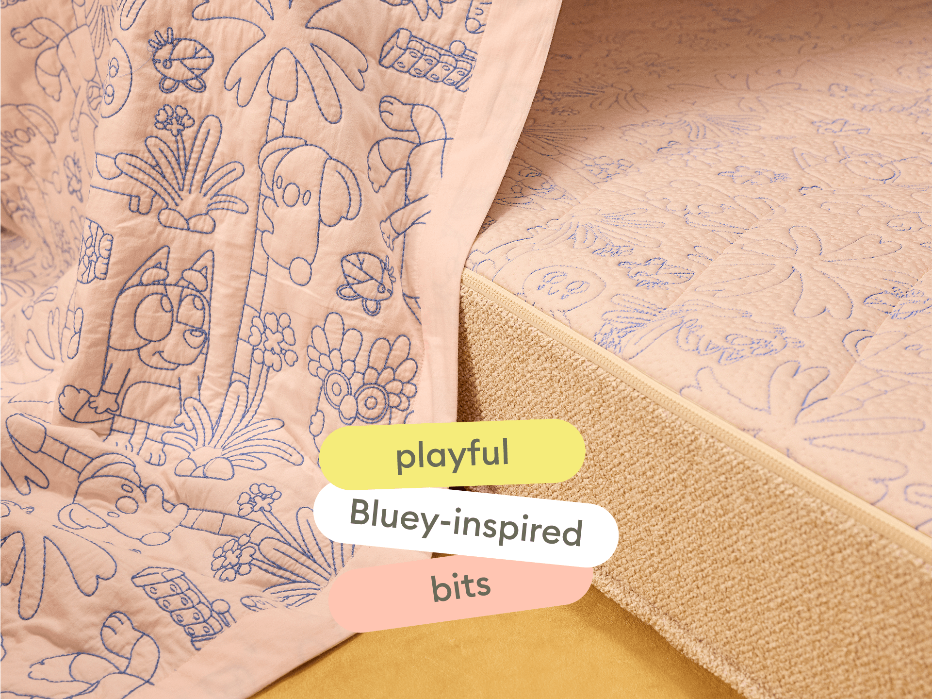 Koala x Bluey Playtime Sofa Bed - 2.5-Seater (Double) / Potoroo