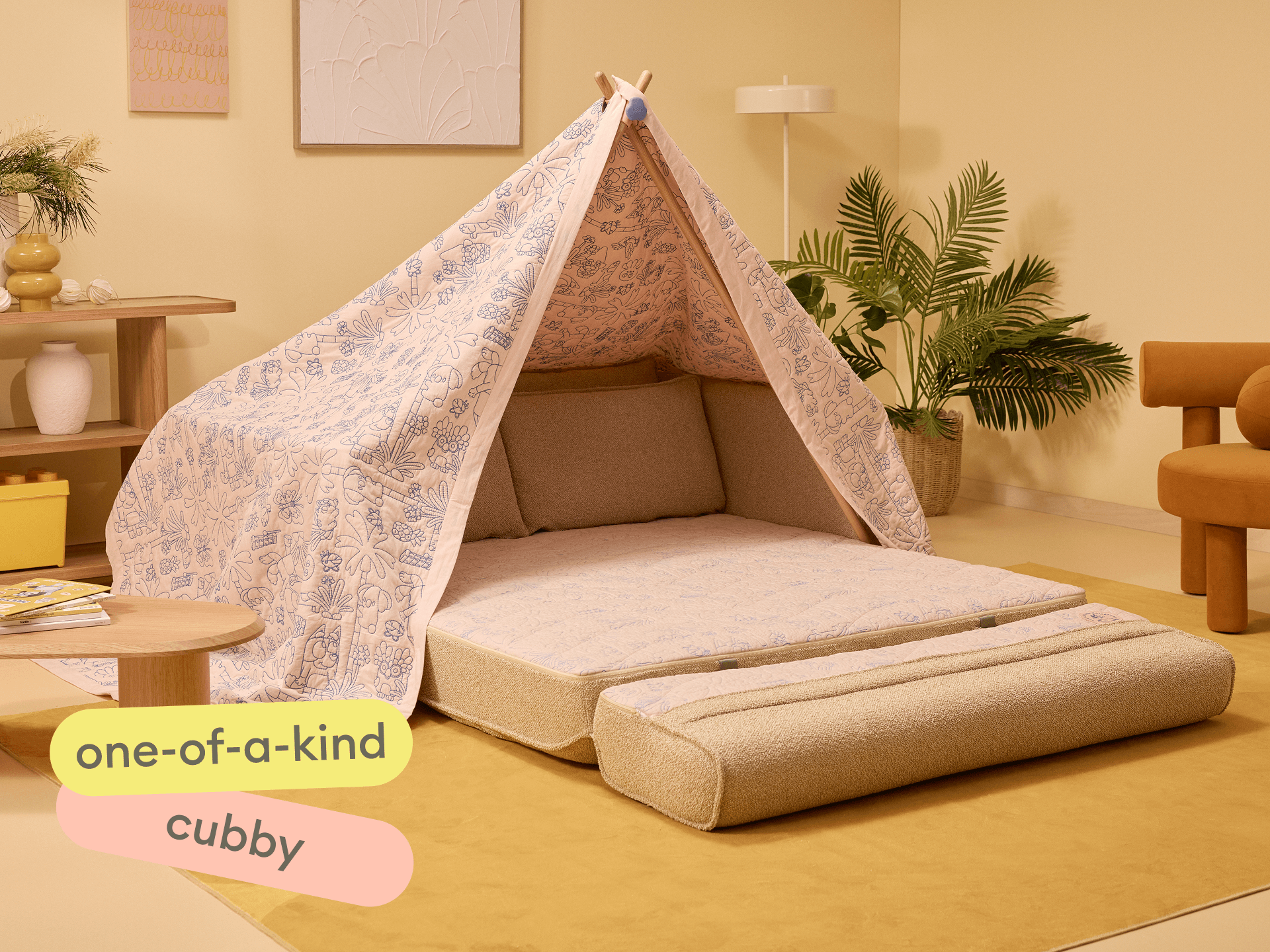 Koala x Bluey Playtime Sofa Bed - 3-Seater (Queen) / Potoroo