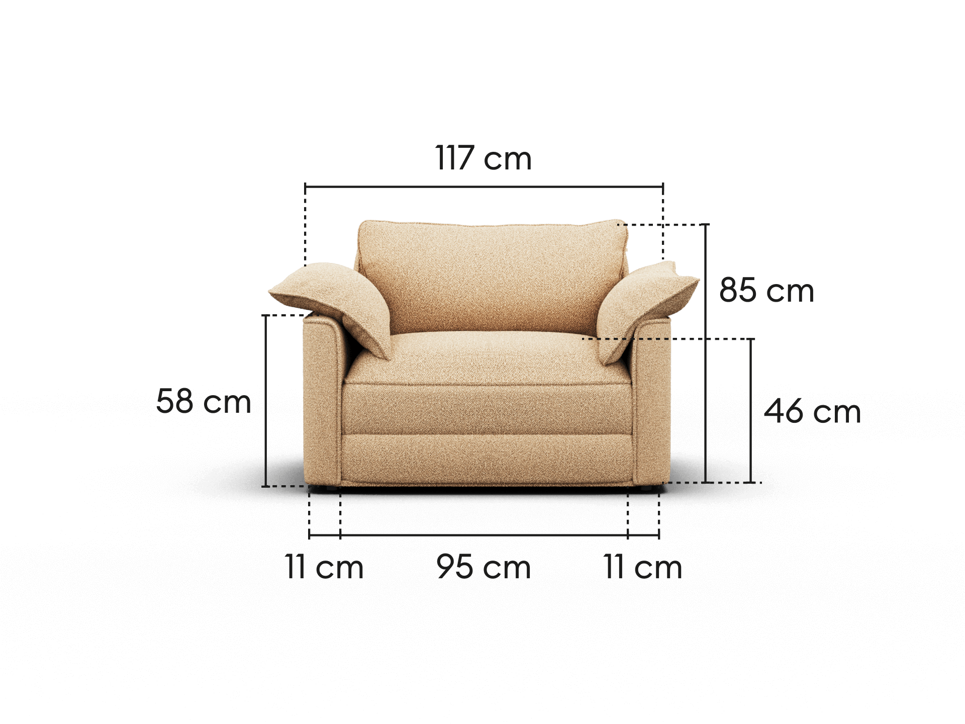 Koala x Bluey Playtime Sofa Bed - 1.5-Seater (Single) / Potoroo