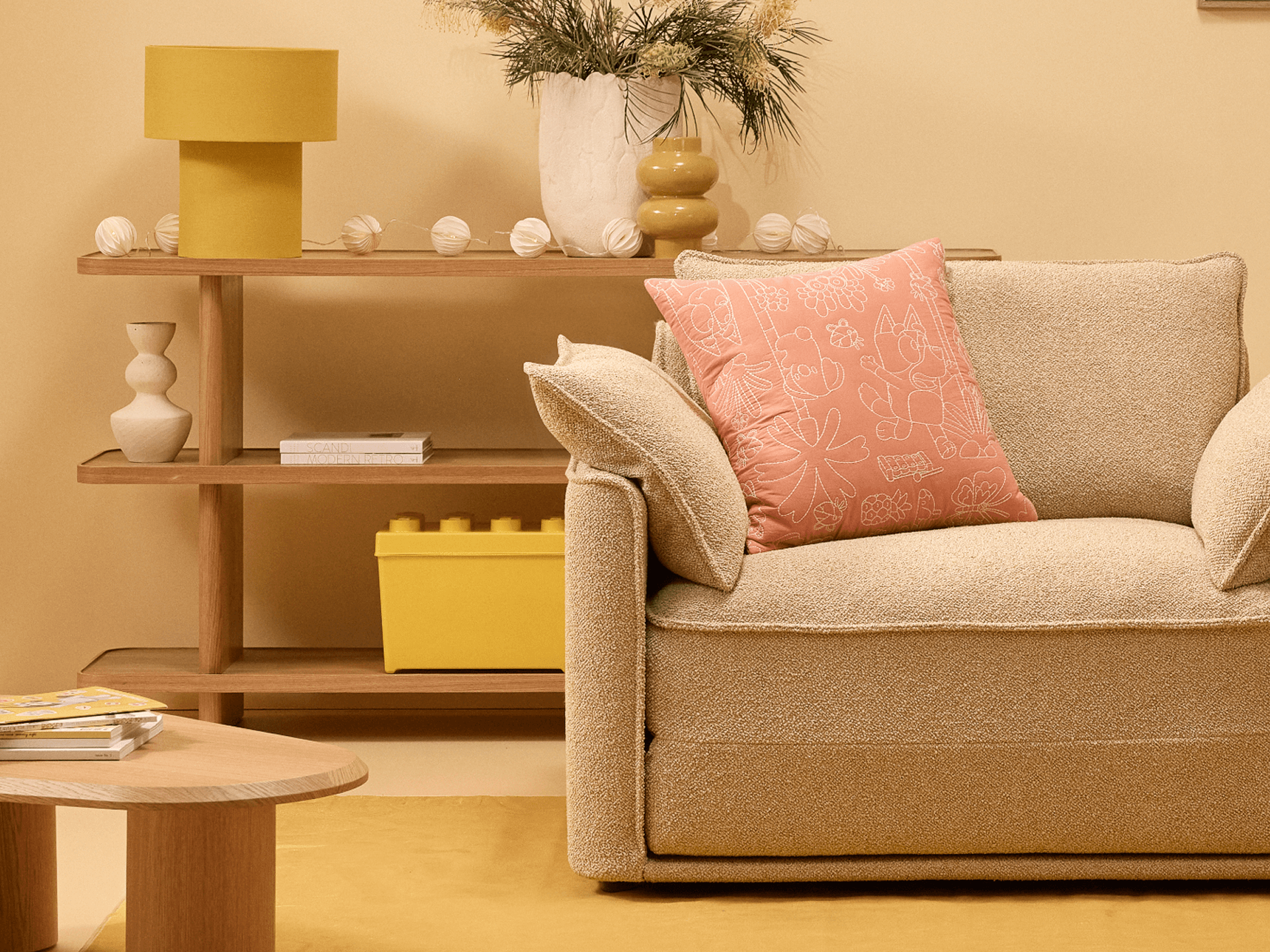 Koala x Bluey Playtime Sofa Bed - 1.5-Seater (Single) / Potoroo