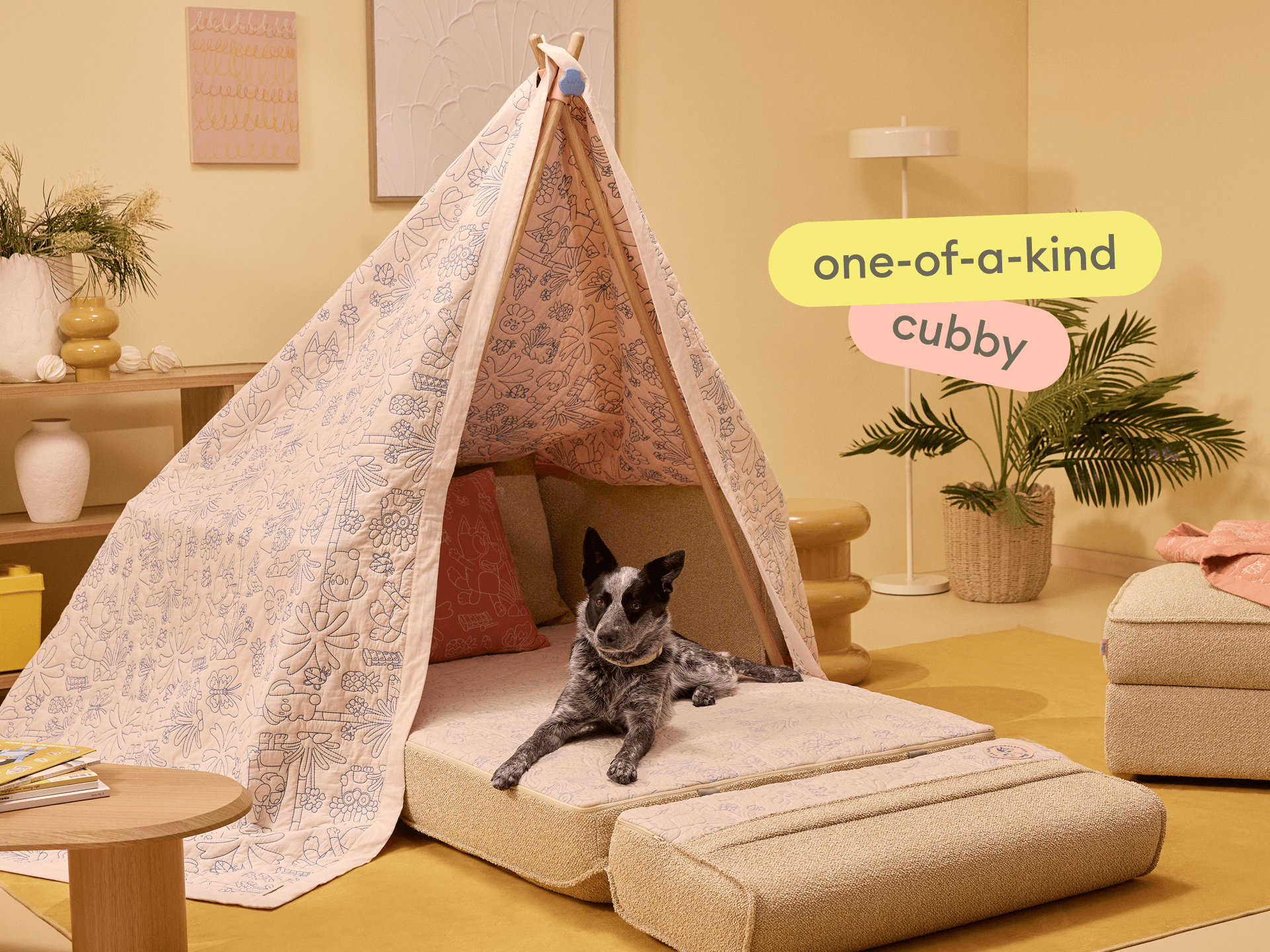 Koala x Bluey Playtime Sofa Bed - 1.5-Seater (Single) / Potoroo