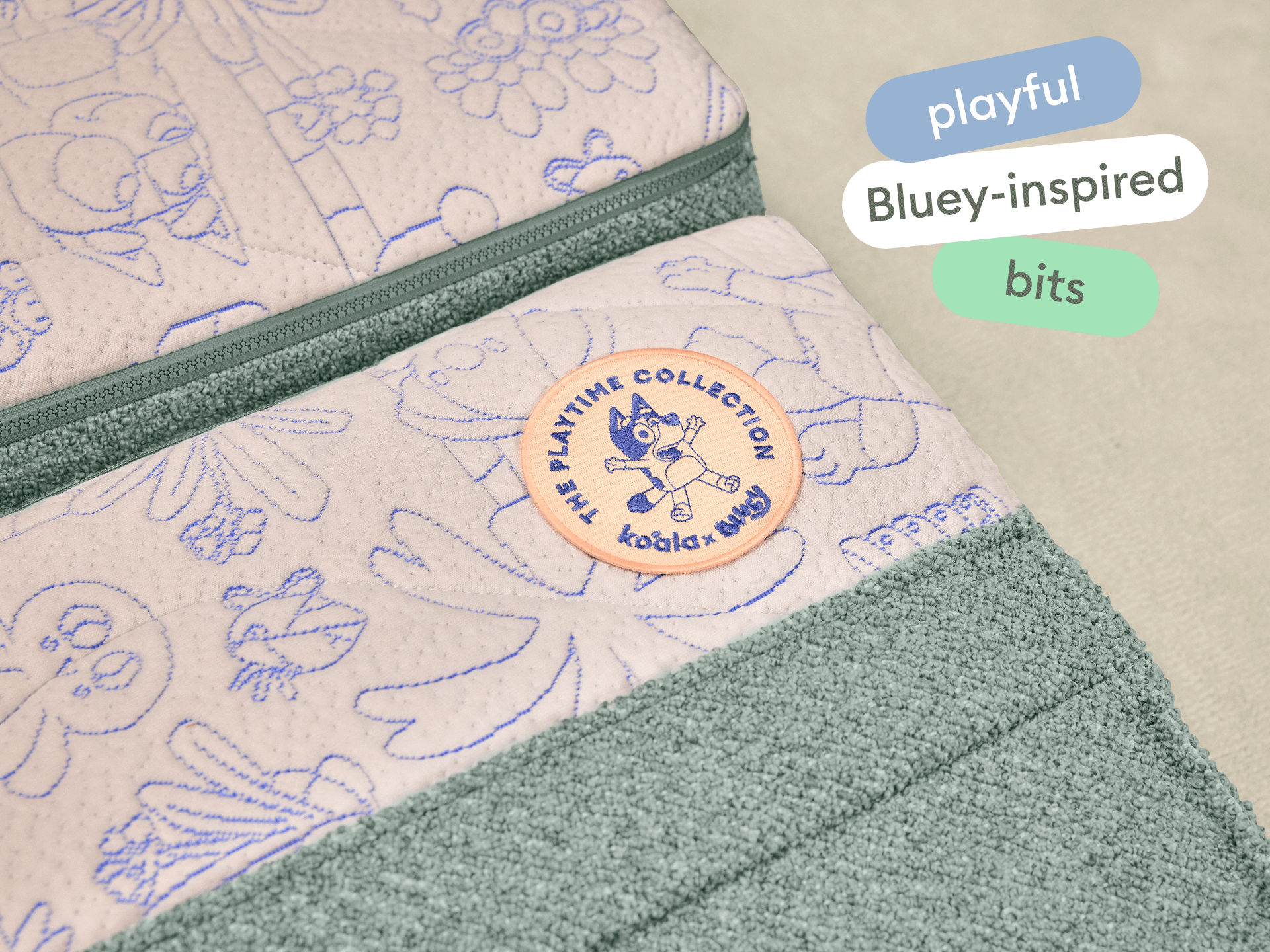 Koala x Bluey Playtime Sofa Bed - 2.5-Seater (Double) / The Creek
