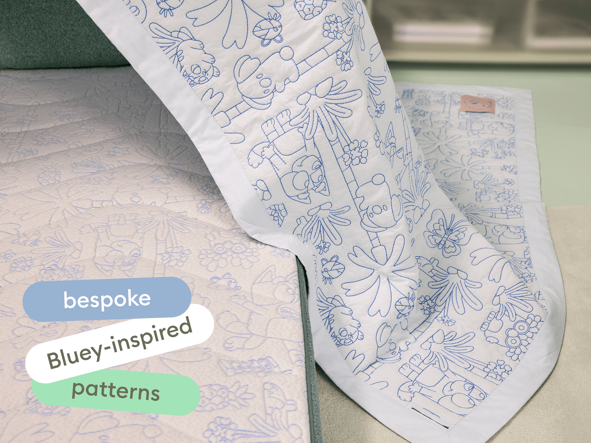 Koala x Bluey Playtime Sofa Bed - 3-Seater (Queen) / The Creek