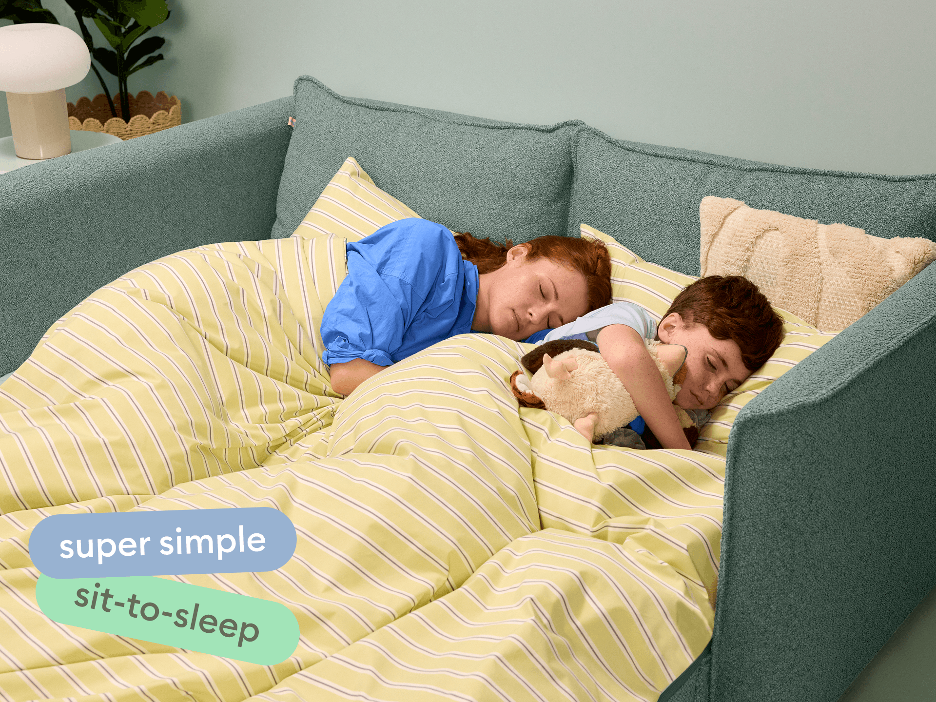 Koala x Bluey Playtime Sofa Bed - 3-Seater (Queen) / The Creek