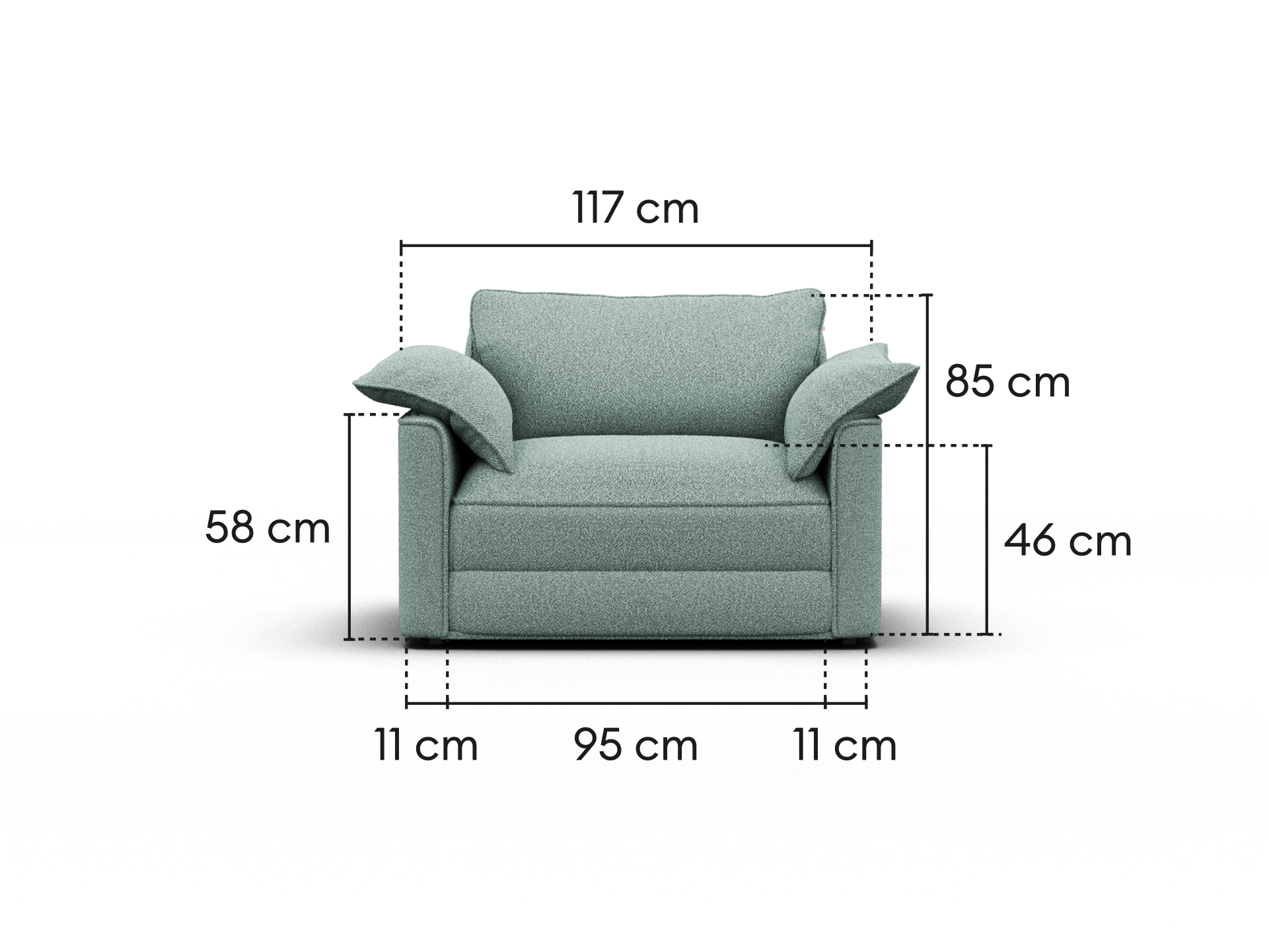 Koala x Bluey Playtime Sofa Bed - 1.5-Seater (Single) / The Creek