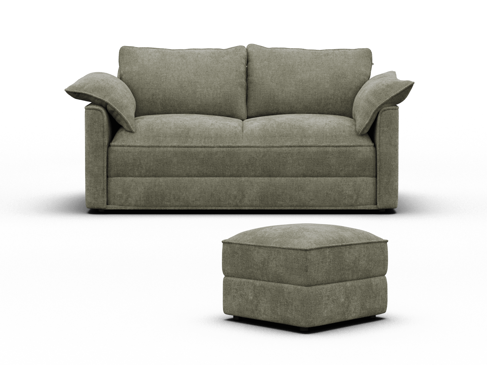 Koala Sofa Bed and Ottoman [4th Gen] Bundle - Forest Dawn / 2.5-Seater (Double)