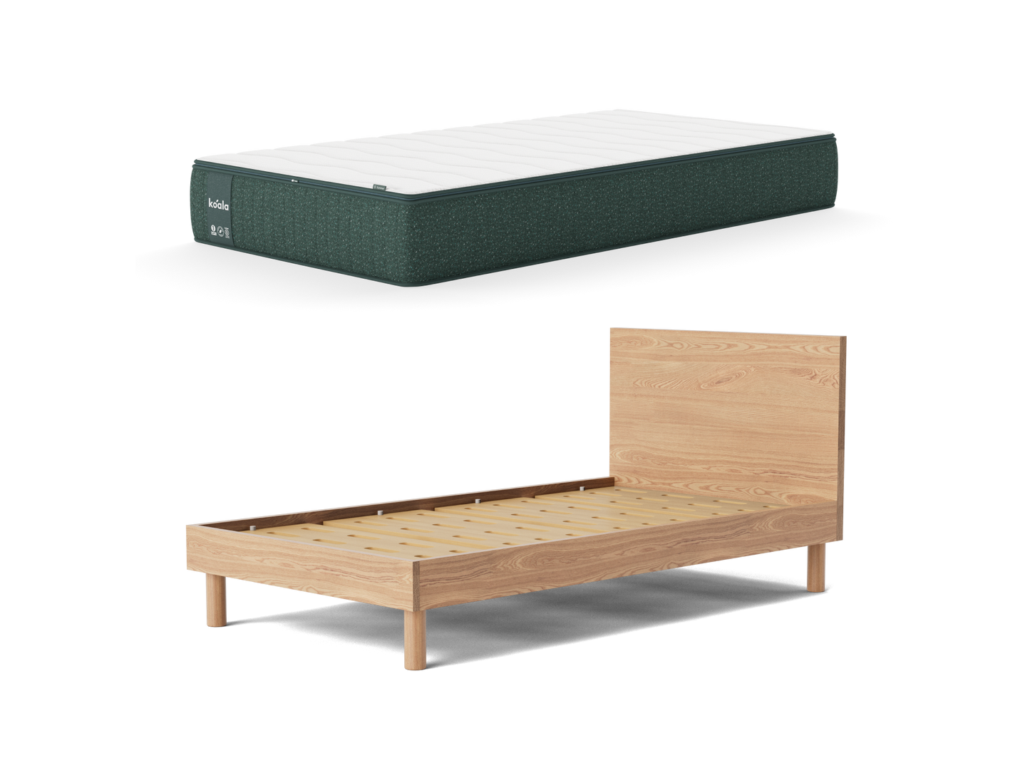 Koala Plus Mattress & Balmain Bed Base Bundle