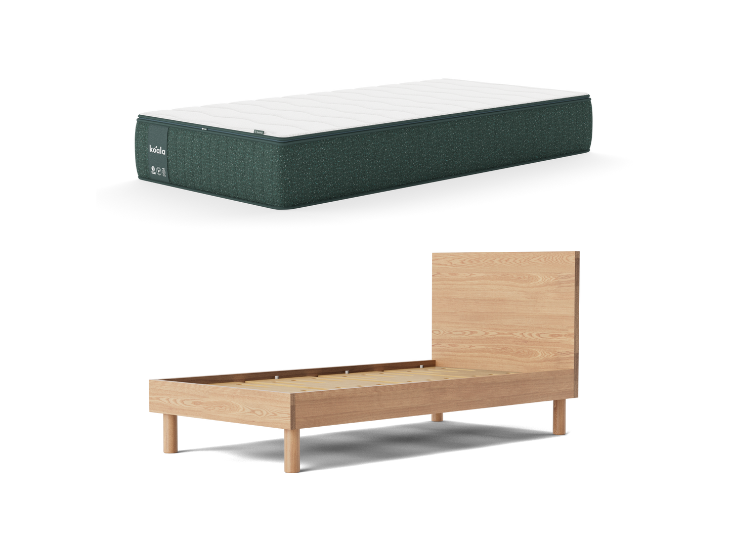 Koala Plus Mattress & Balmain Bed Base Bundle