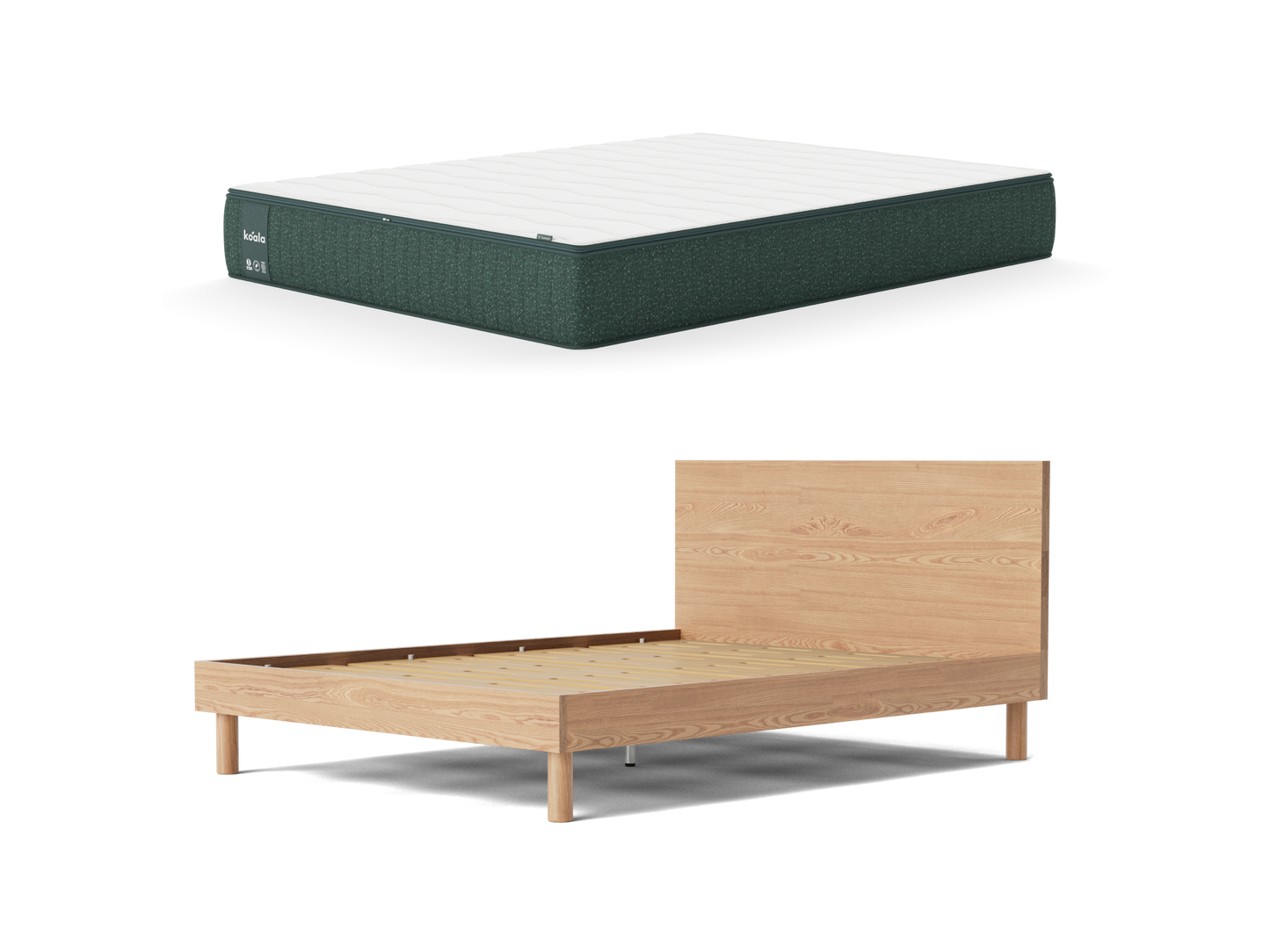 Koala Plus Mattress & Balmain Bed Base Bundle