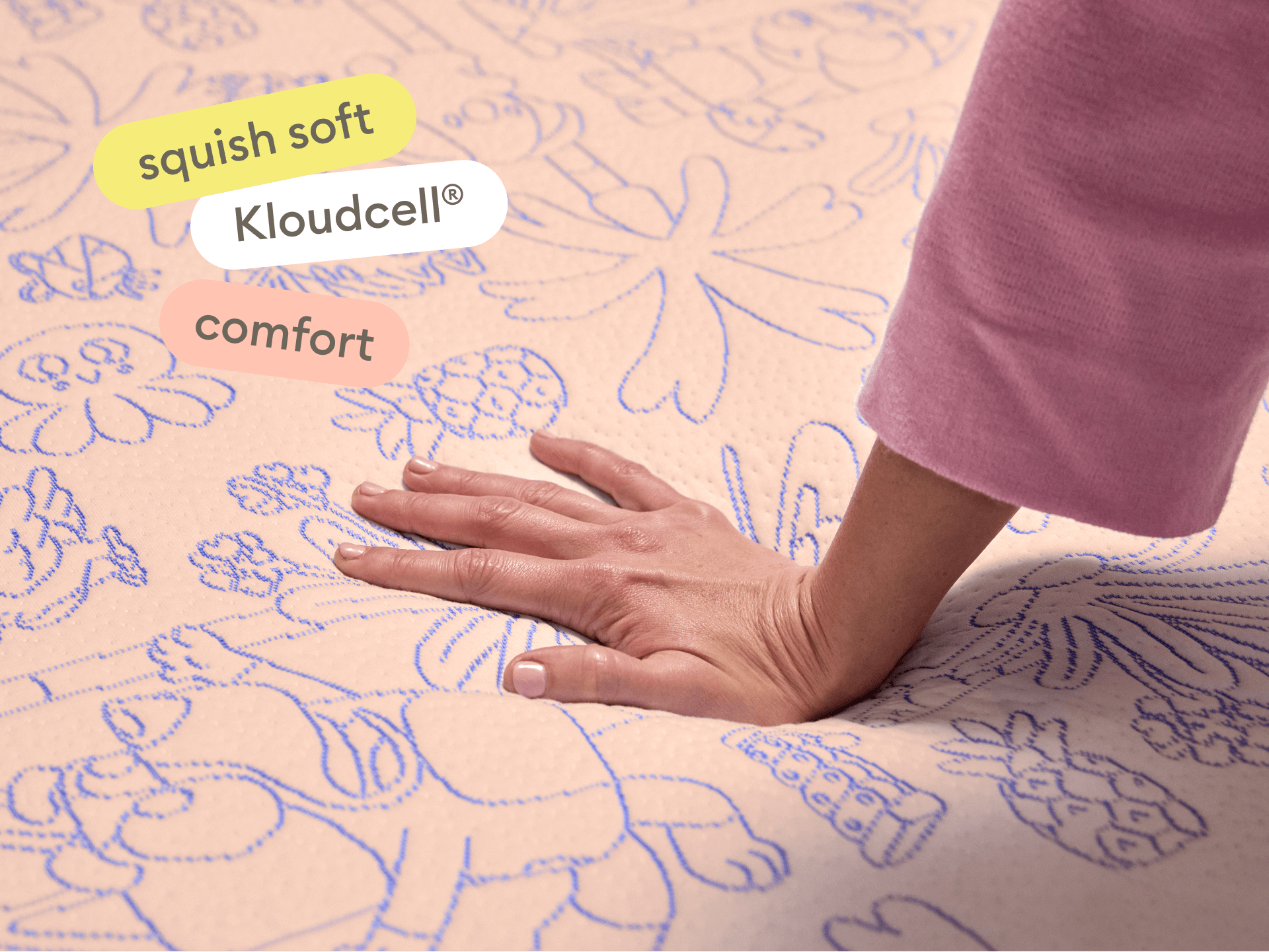 Koala x Bluey Snoozytime Mattress - Calypso