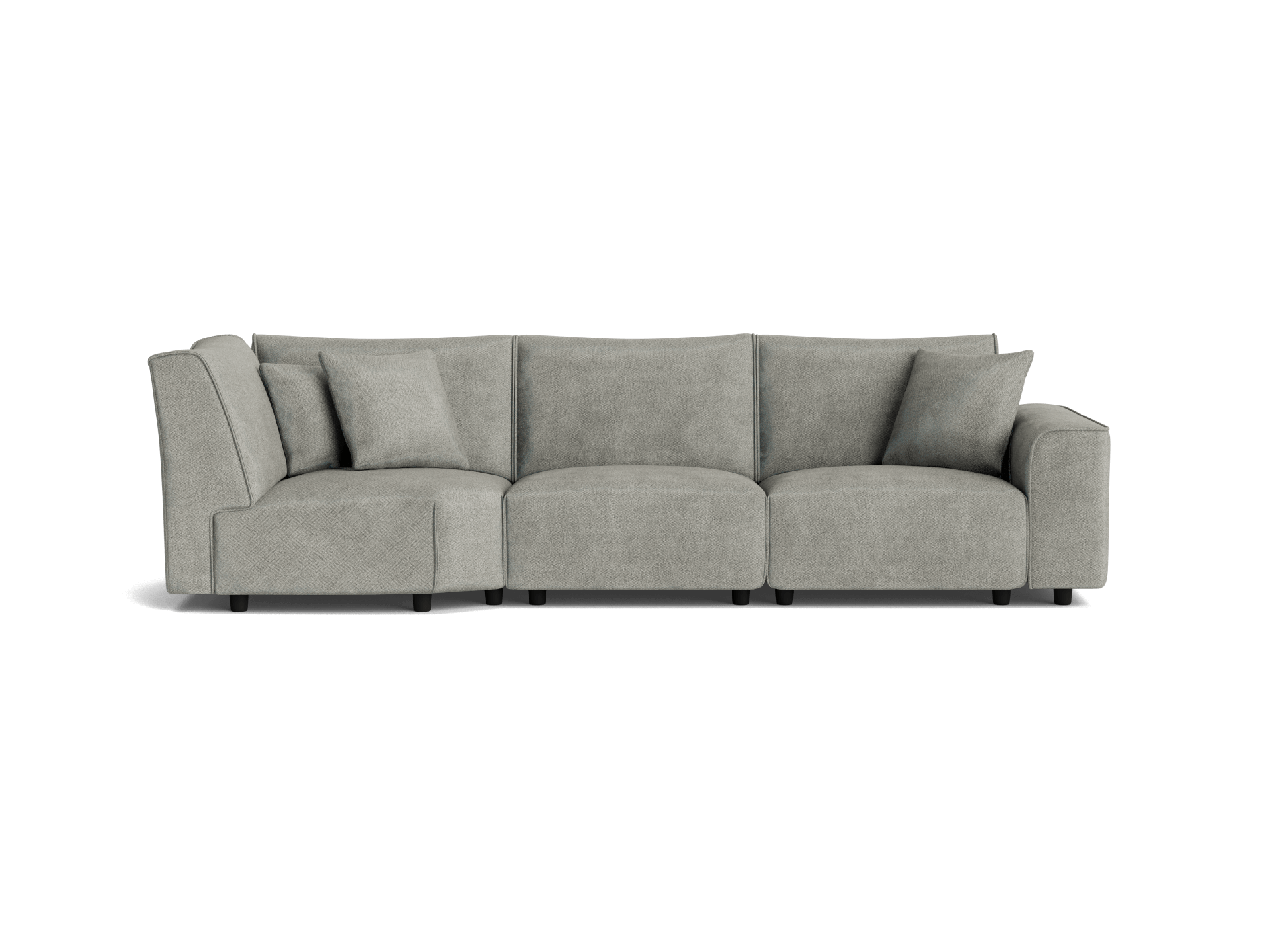 Modern Sofa - Corner / 4.5-Seater (Left) / Arvo Storm
