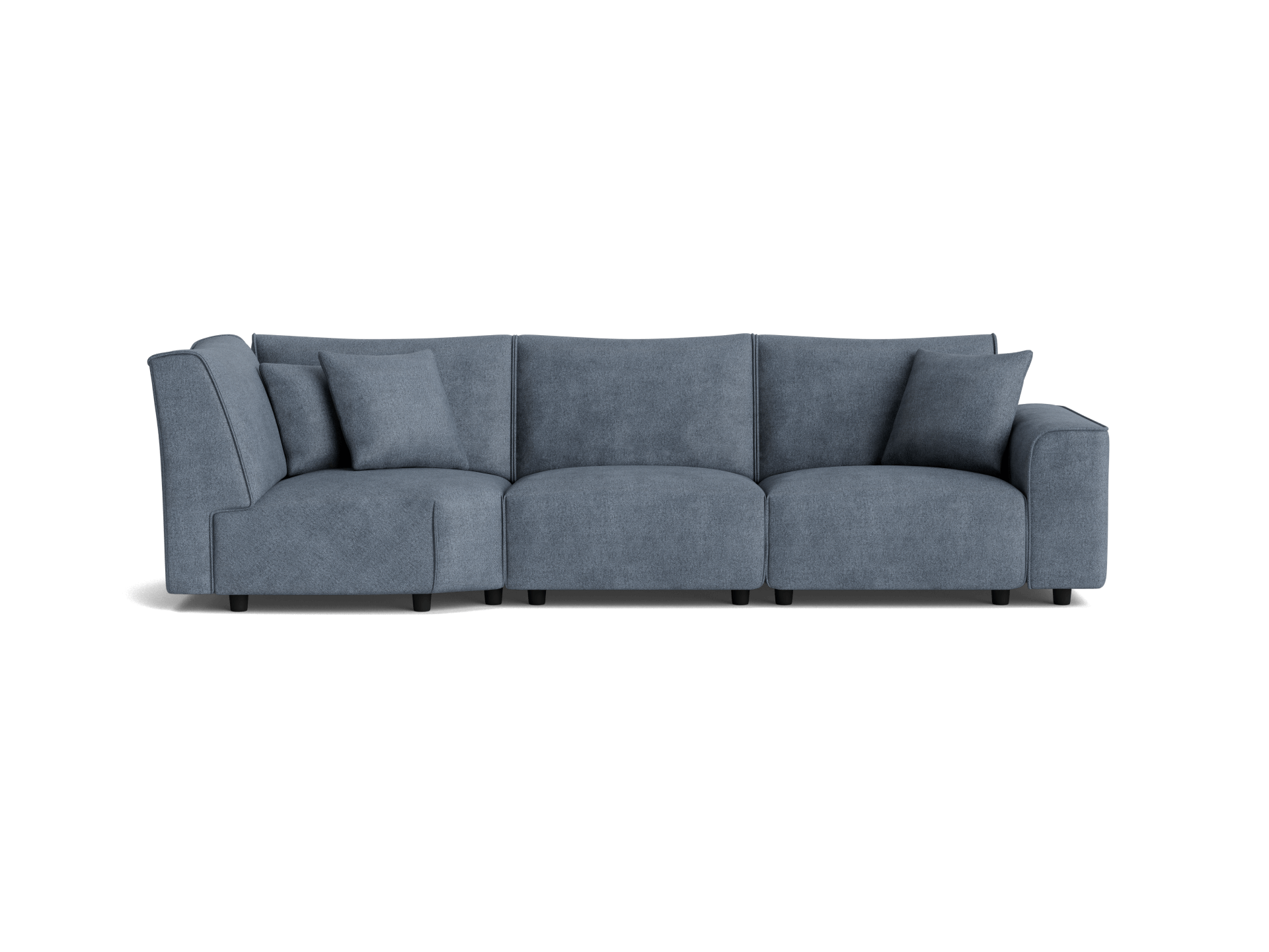 Modern Sofa - Corner / 4.5-Seater (Left) / Blue Heeler