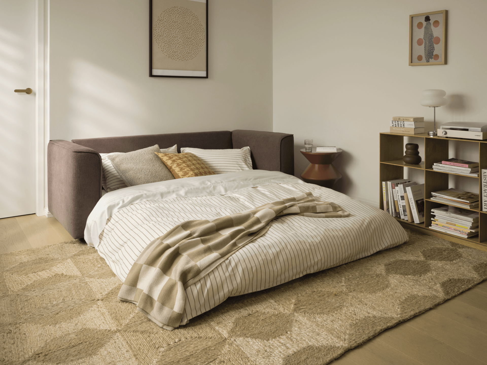 OG Sofa Bed - 3-Seater (Queen) / Cocoa Clay