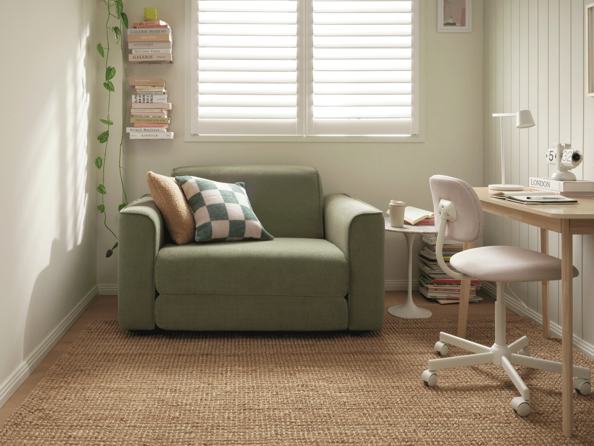 OG Sofa Bed - 1.5-Seater (Single) / Spring Sage