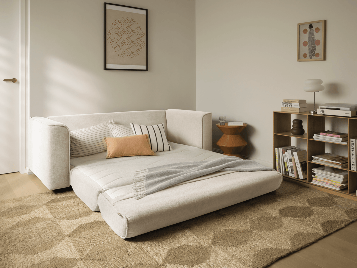 OG Sofa Bed - 2.5-Seater (Double) / Vanilla